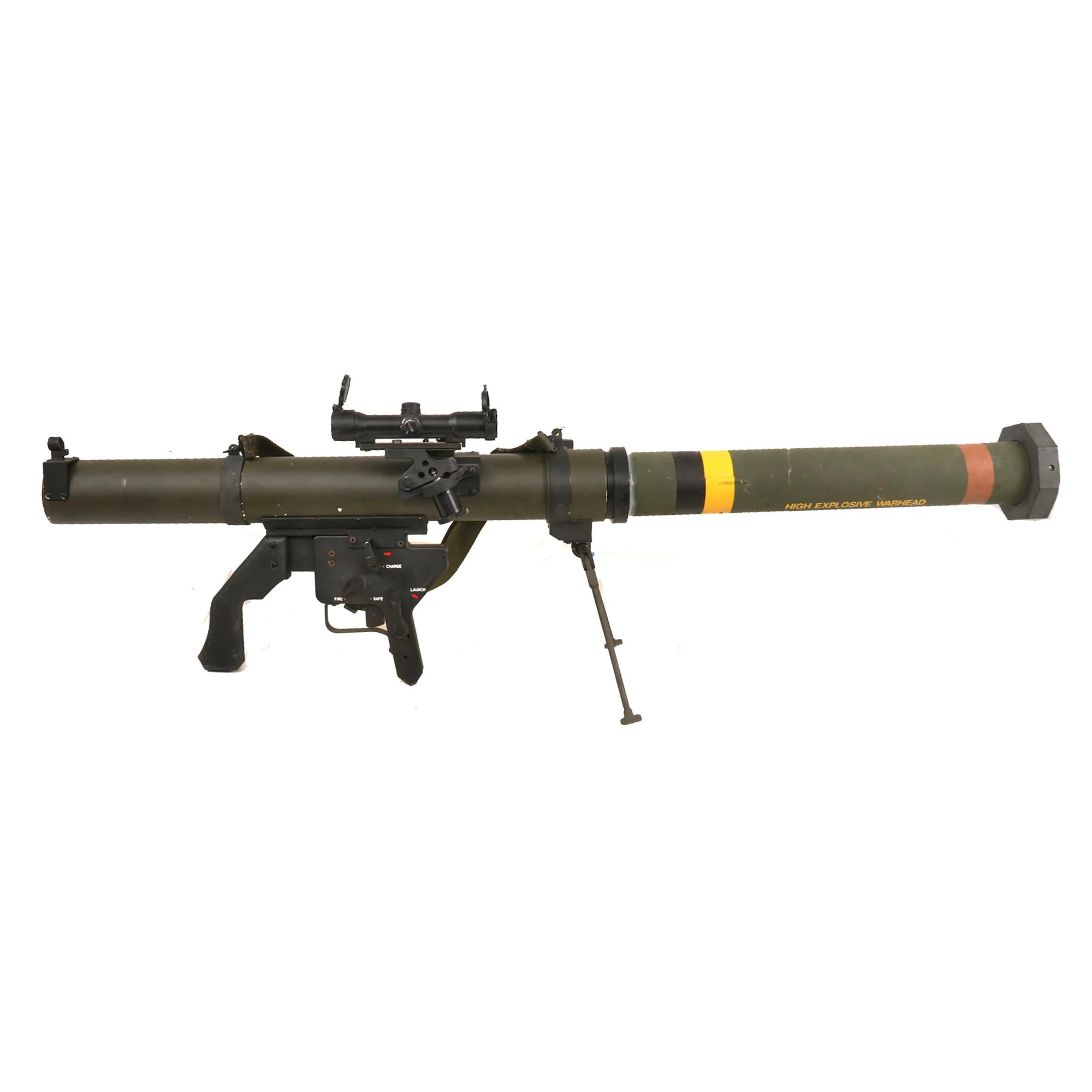 Original U.S. Inert Mk 153 Shoulder-Launched Multipurpose Assault Weapon (SMAW) Replica Trainer with Empty Projectile Canister - "Bunker Buster" - Image 2