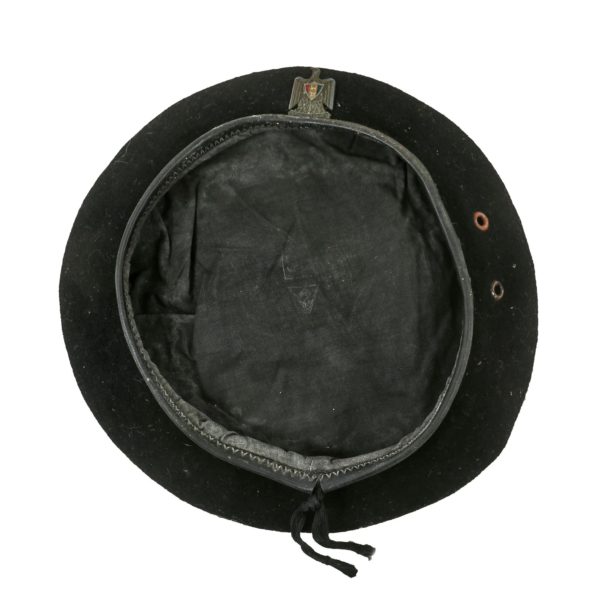 Original U.S. Iraq War Soldier Bringback M80 Helmet, Beret, Canteen, Flag & Shemagh - Image 10