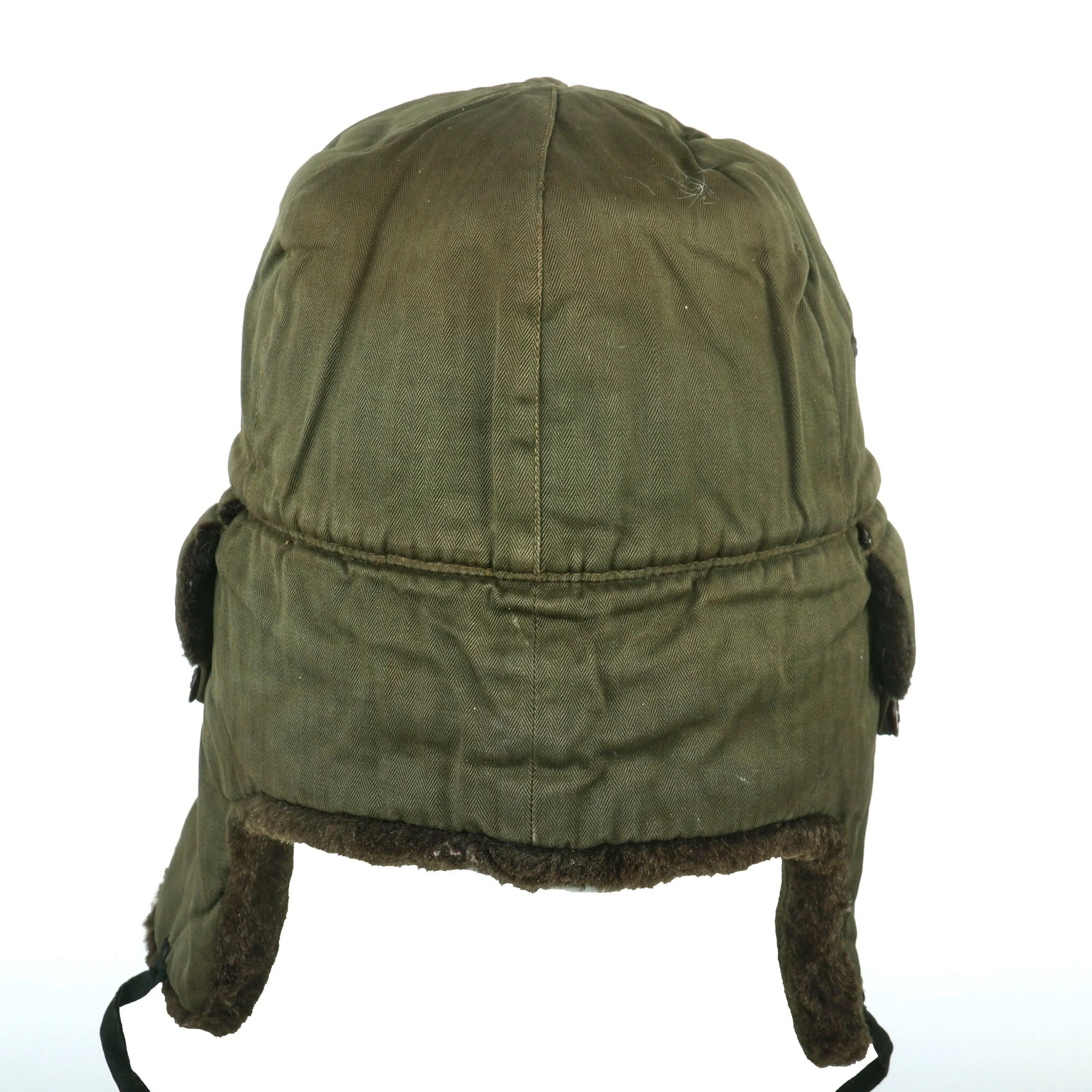 Original U.S. Korean War Chinese People’s Army Winter Ushanka - USGI Bringback - Image 11