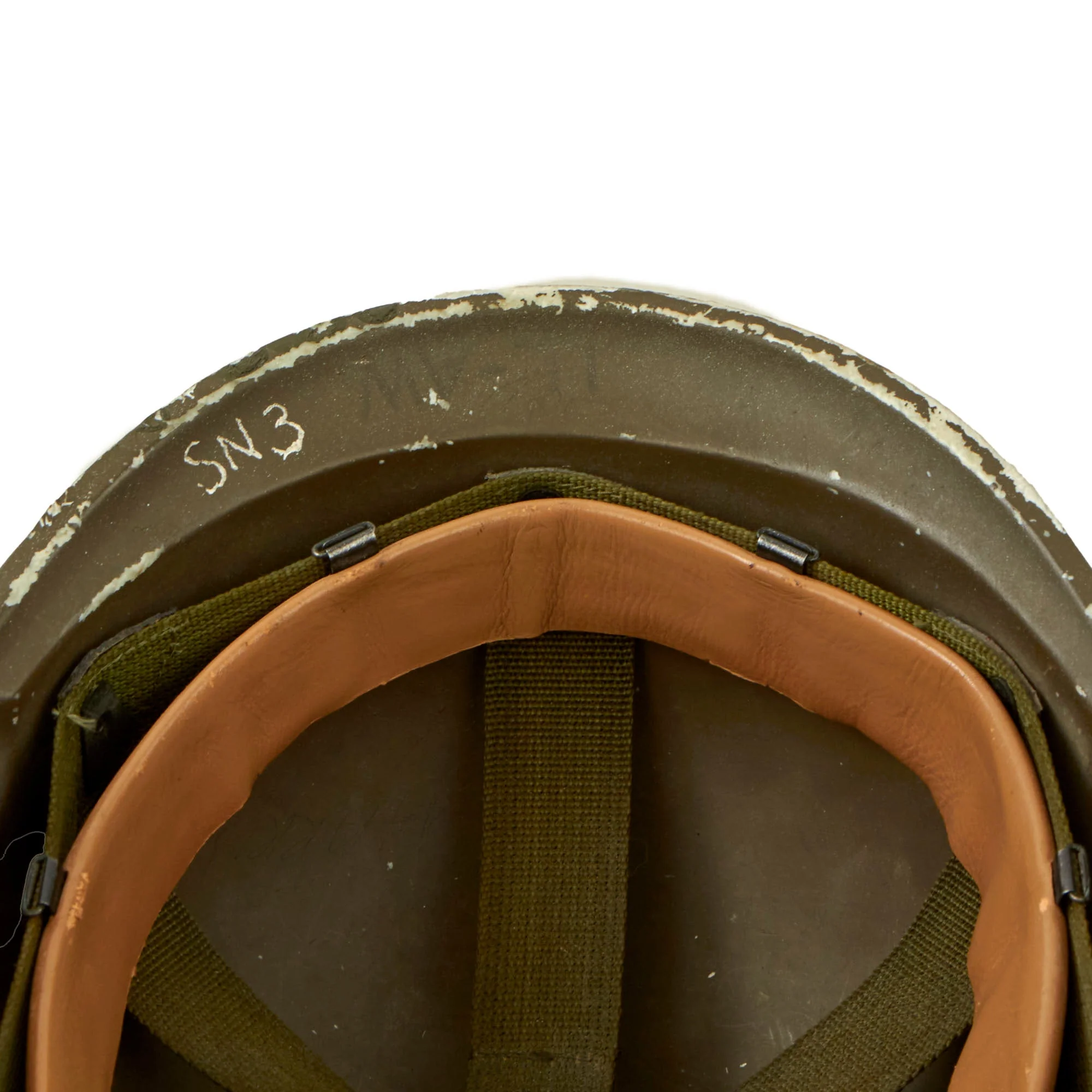 Original U.S. Late 1970s Early Natick Laboratories Pre-Production Experimental PASGT Ceramic Ballistic Helmet - Ca. 1978 - Image 5