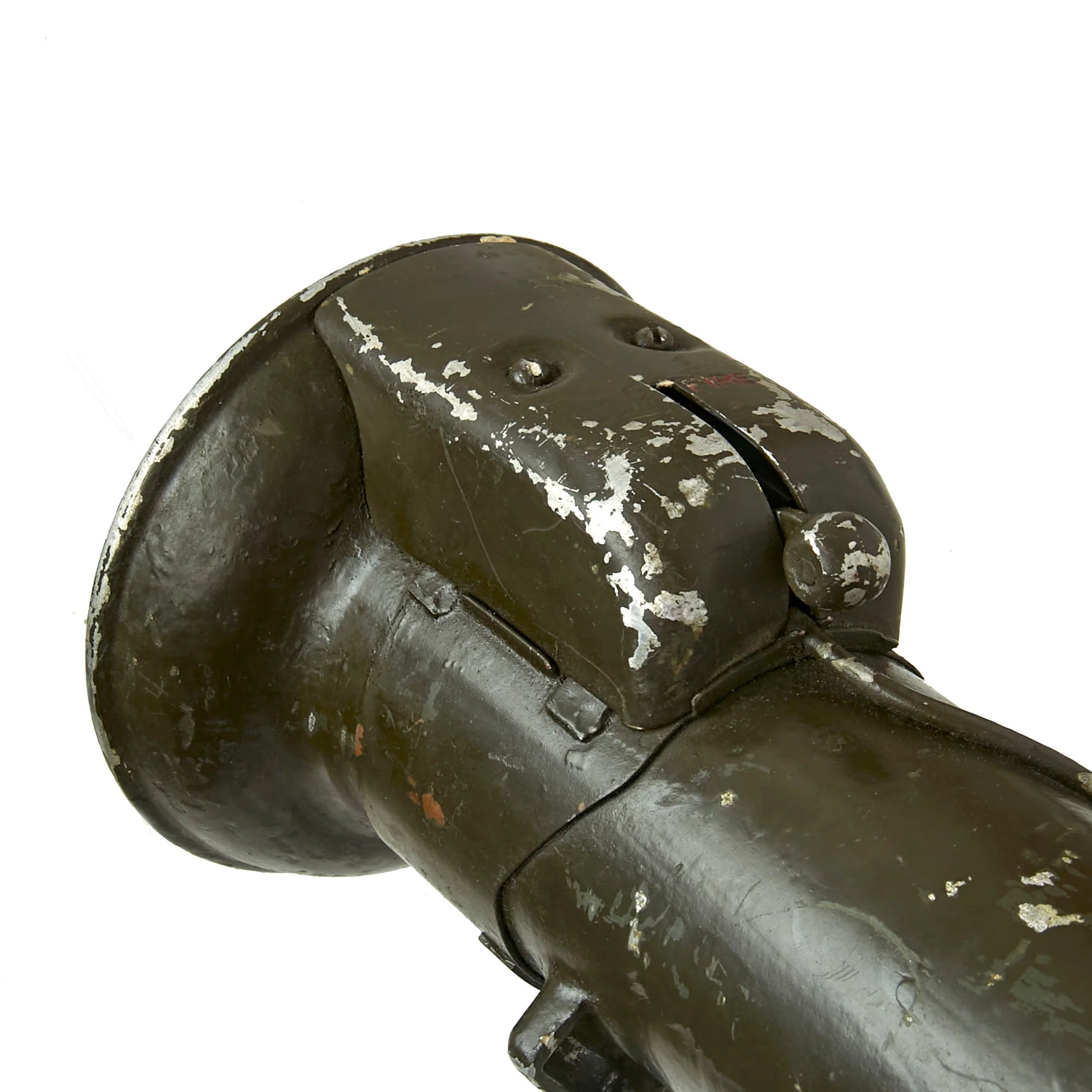 Original U.S. M20 A1 B1 3.5 Inch Super Bazooka Deactivated Rocket Launcher by Birtman Elec. Co. with Inert Practice Rocket and Sling - Image 10