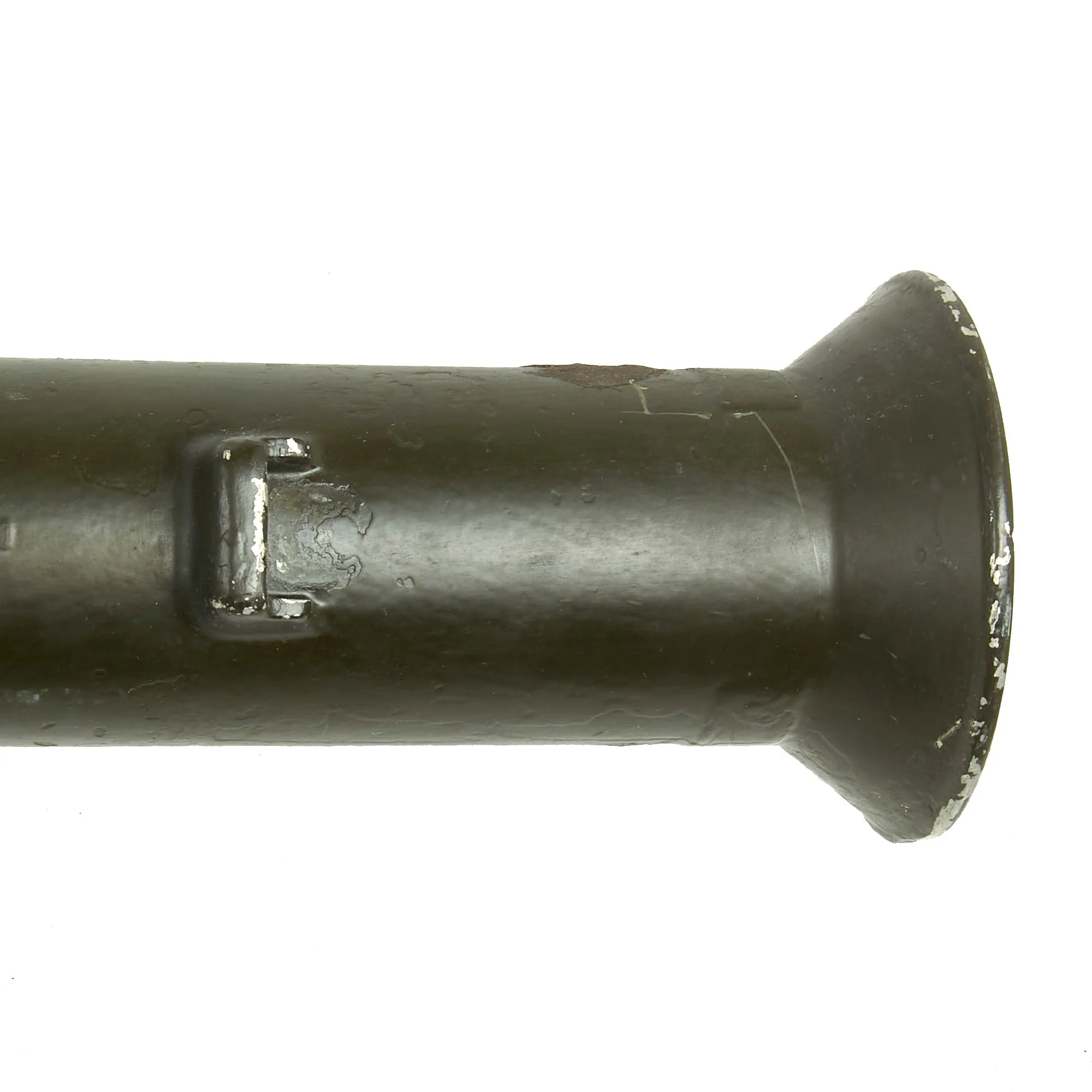 Original U.S. M20 A1 B1 3.5 Inch Super Bazooka Deactivated Rocket Launcher by Birtman Elec. Co. with Inert Practice Rocket and Sling - Image 9