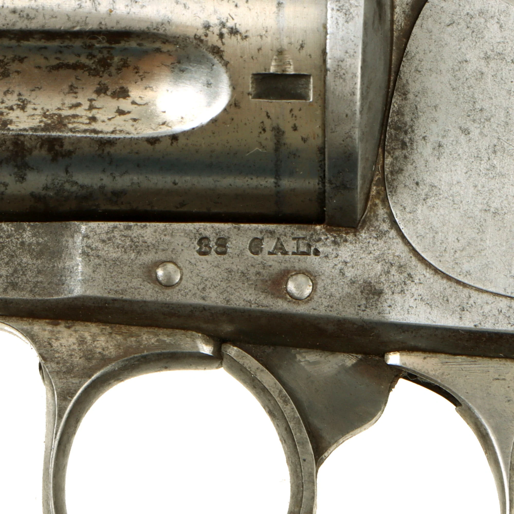Original U.S. Merwin Hulbert & Co. .38cal Medium Frame Double Action Revolver with 5 1/2" Barrel and Folding Hammer - Serial 28466 - Image 6