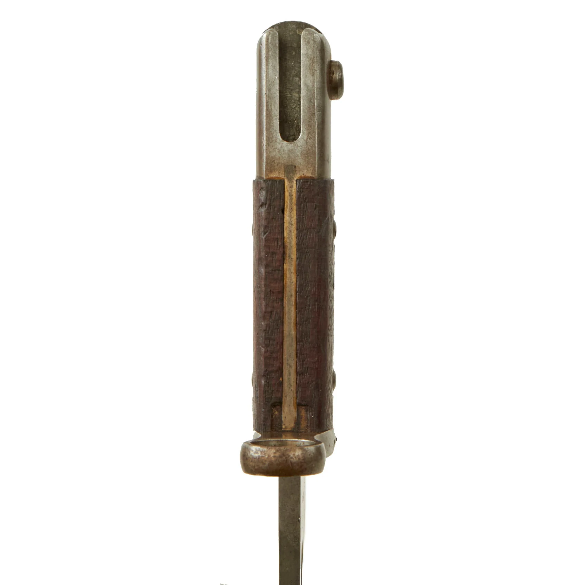 Original U.S. Philippine - American War Model 1892 Krag Rifle Bayonet and 2nd Pattern Scabbard - Dated 1900 - Image 10