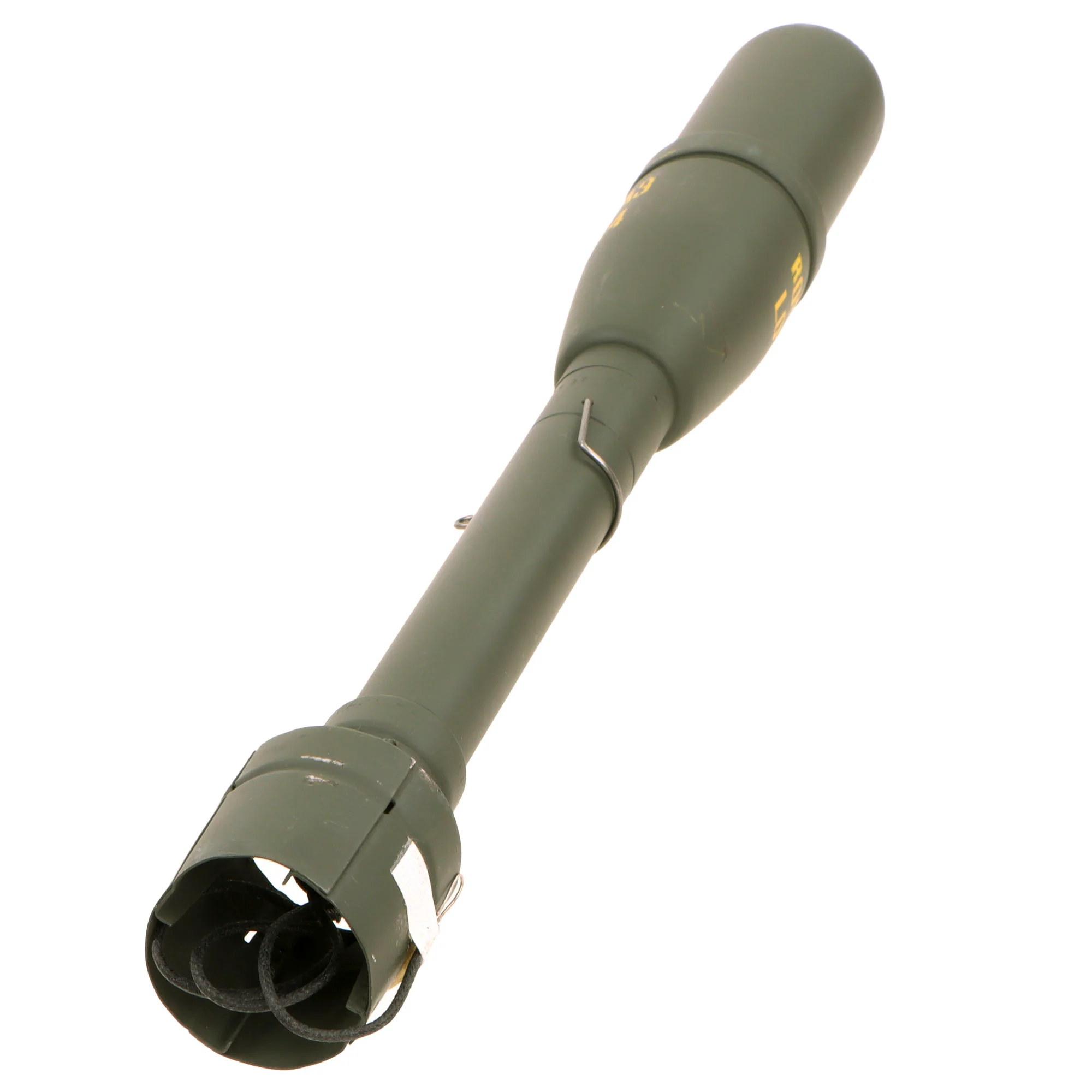 Original U.S. Post-WWII Inert Restored M6A3C Bazooka Rocket with Replicated Markings - Dated 1948 - Image 2