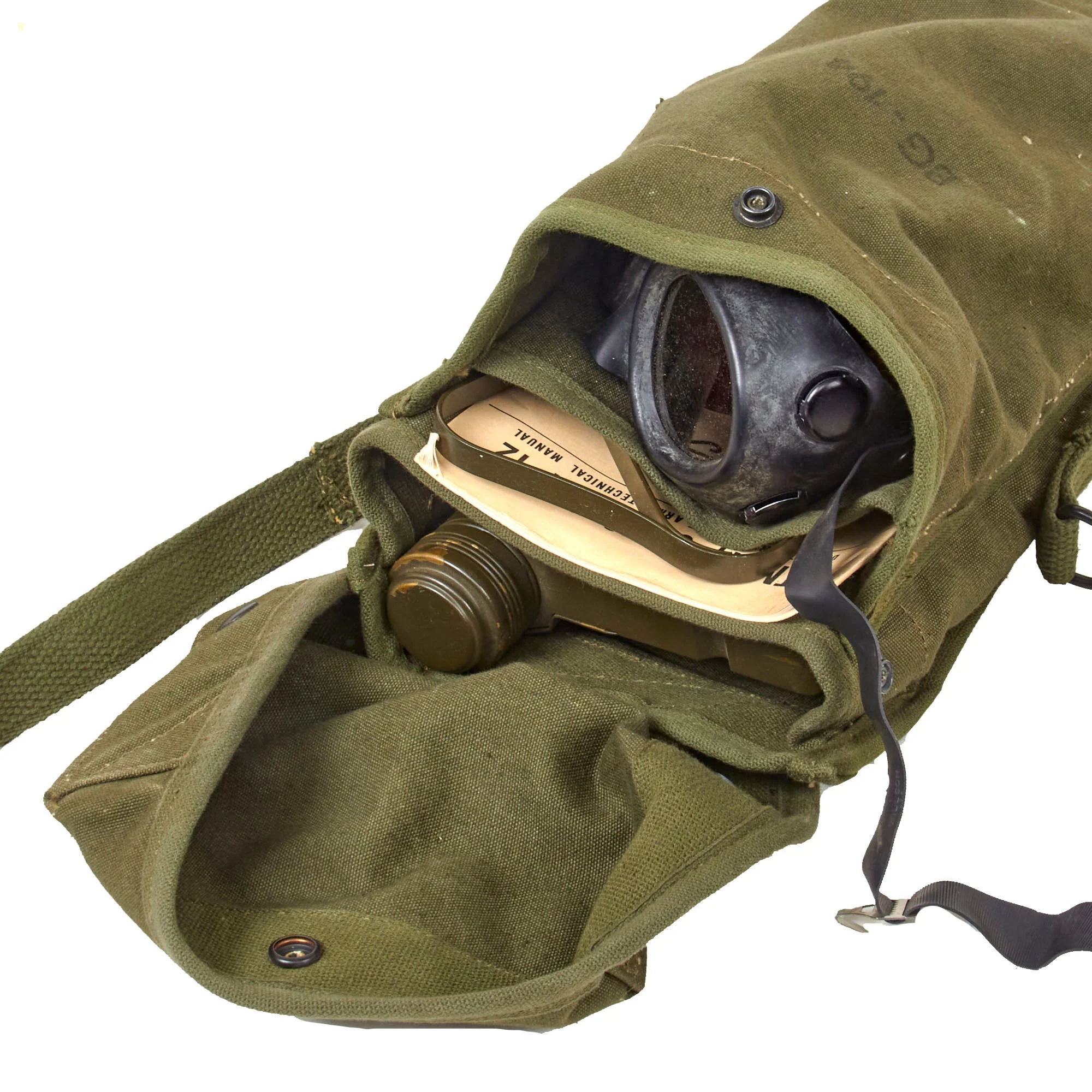 Original U.S. Vietnam M-438 Signal Lamp Equipment SE-11 in Carrying Bag - Image 20