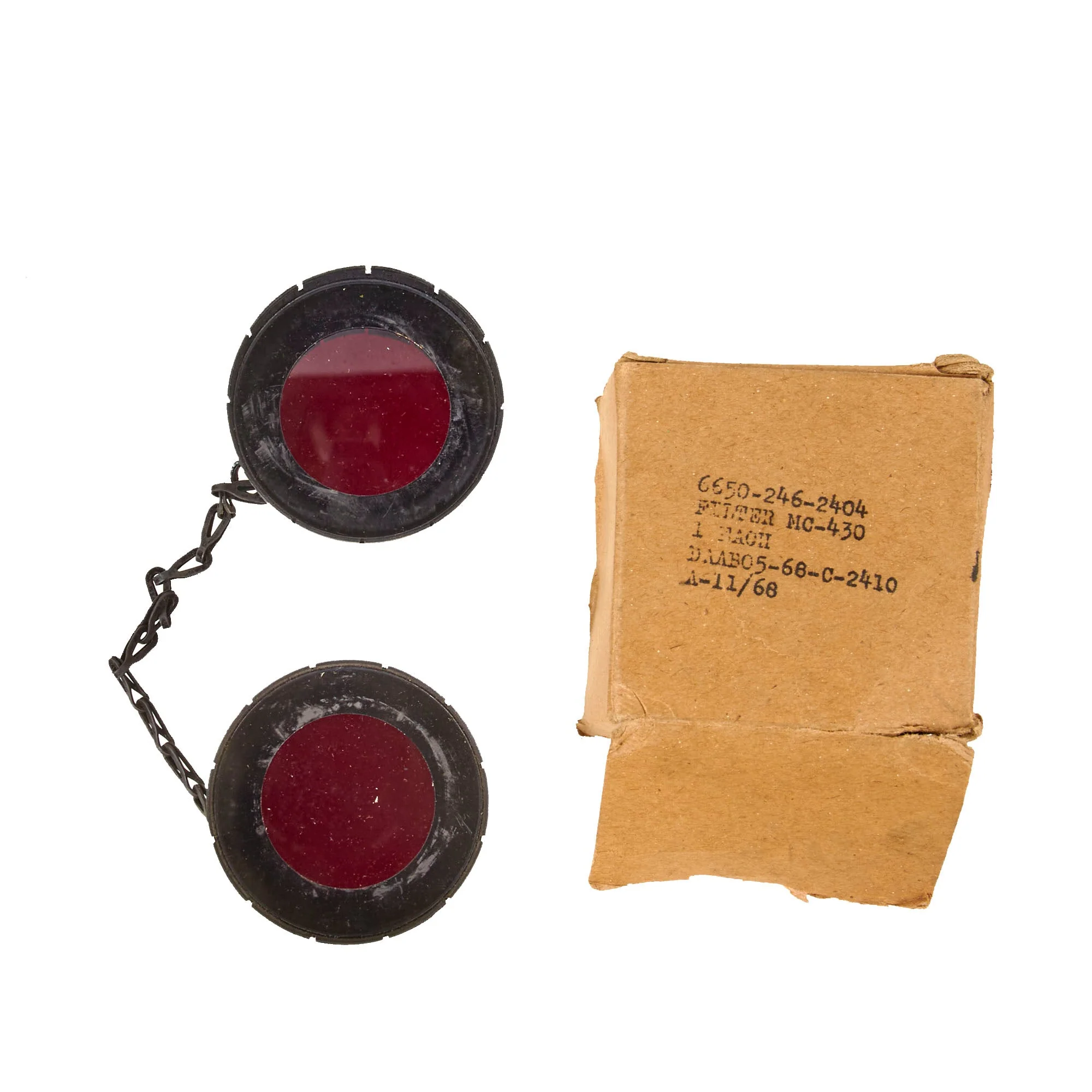Original U.S. Vietnam M-438 Signal Lamp Equipment SE-11 in Carrying Bag - Image 6