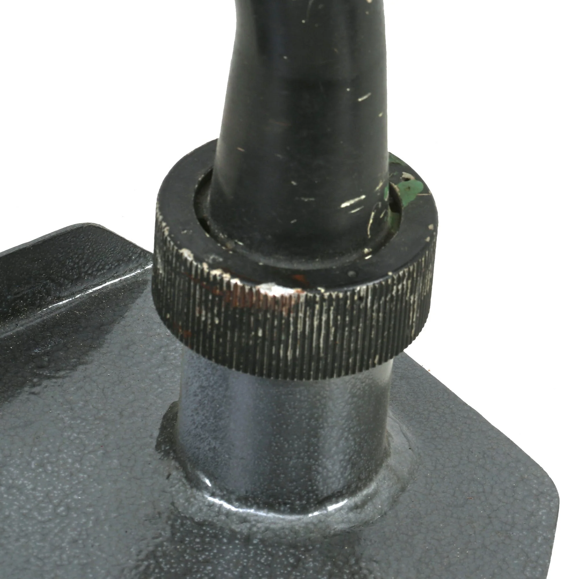 Original U.S. Vietnam War Era General Dynamics FB-111 Aardvark Combat Aircraft Control Stick on Display Mount with Small Model - Image 13