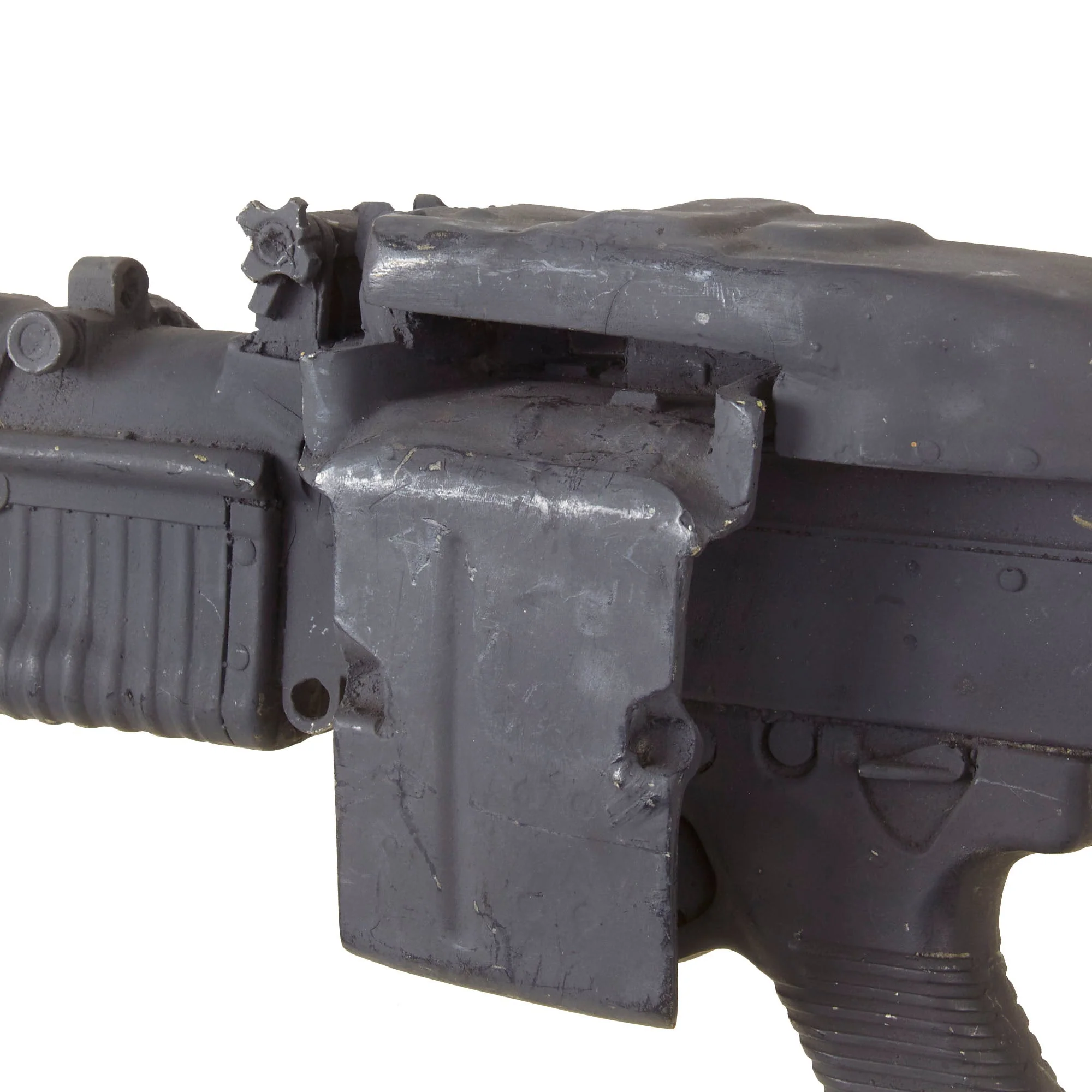 Original U.S. Vietnam War M60 Resin Prop Trainer Display Machine Gun - Image 11