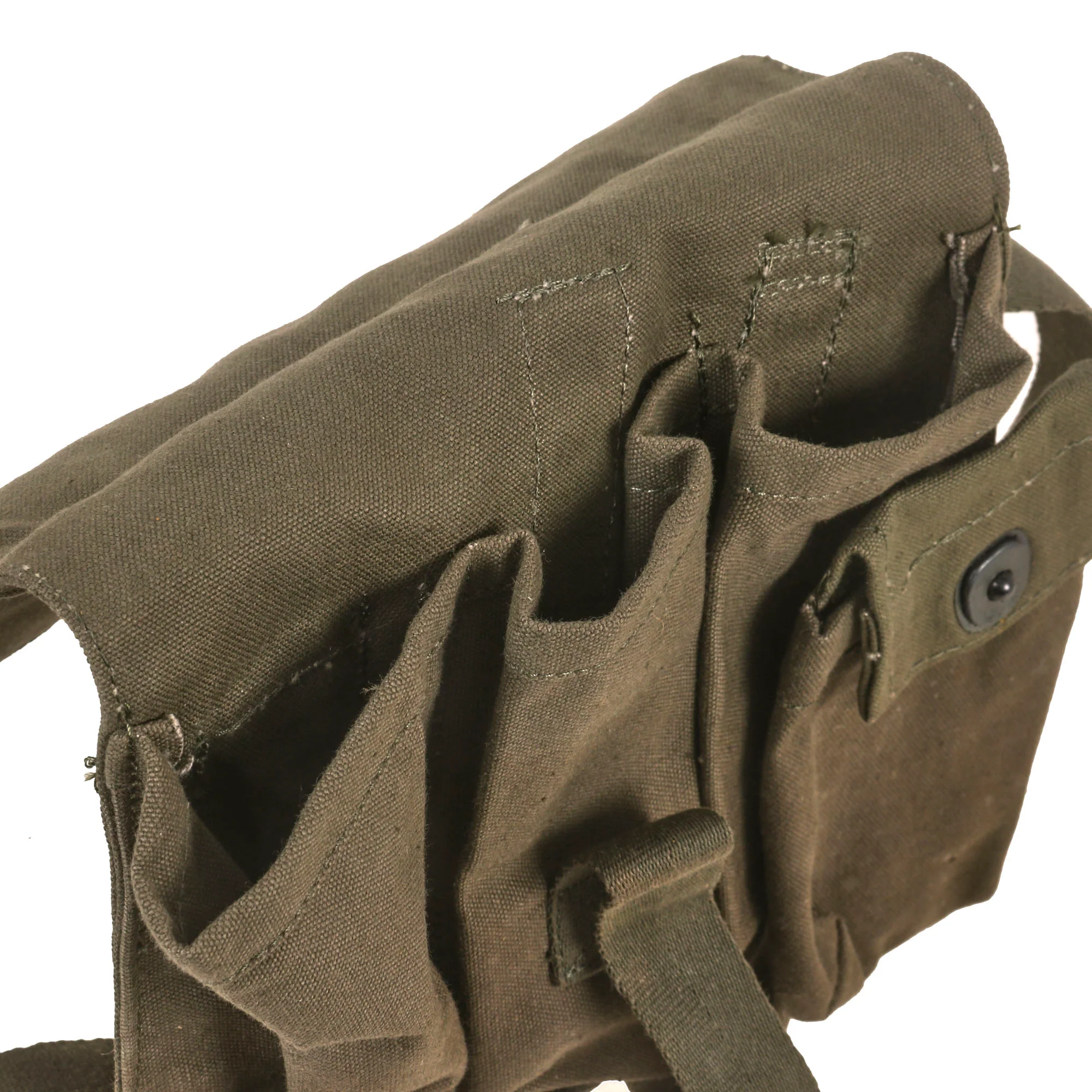 Original U.S. Vietnam War Special Forces CISO Okinawa-Made Sterile Magazine Pouch - NOS - As Used by SF & CIDG - Image 4