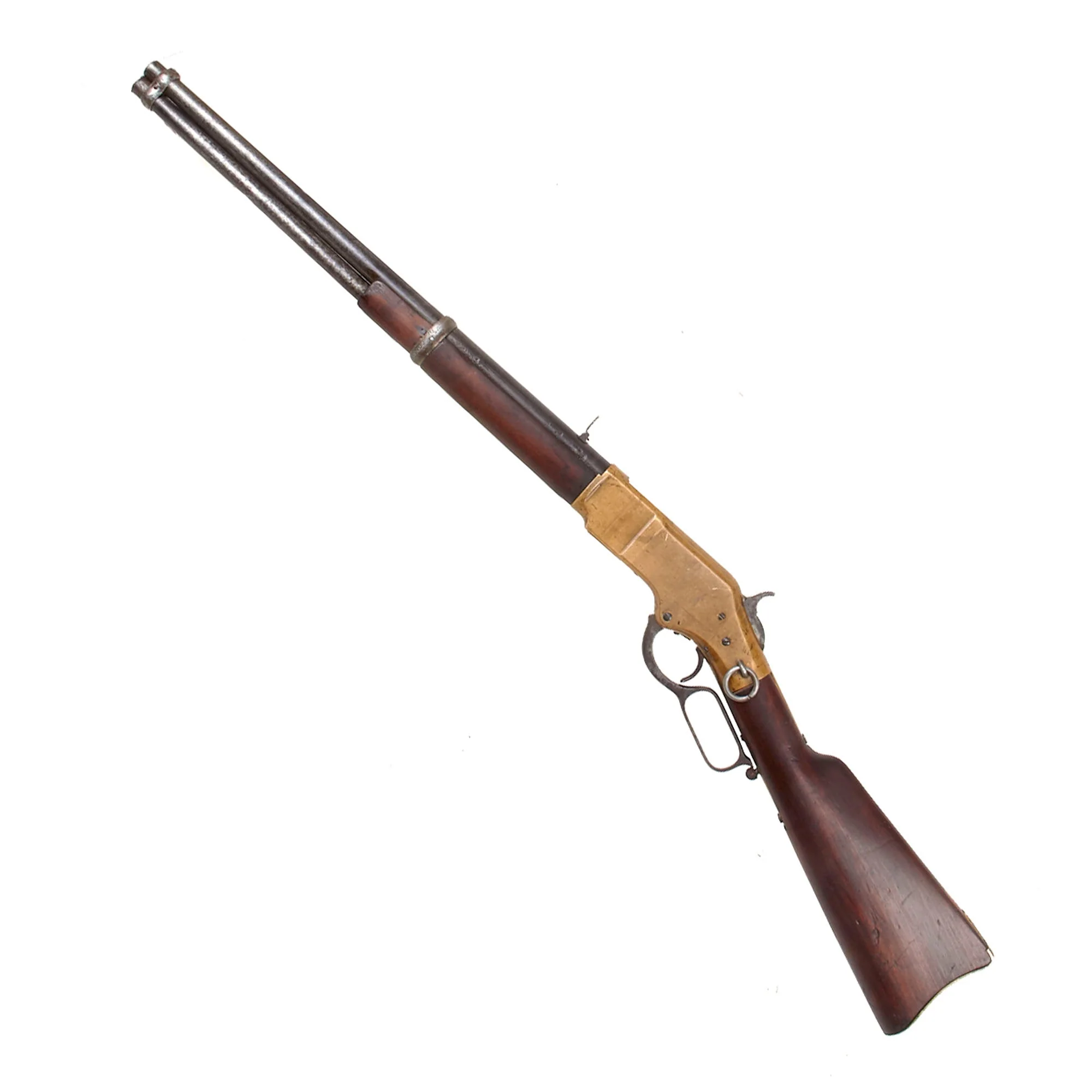 Original U.S. Winchester Model 1866 "Yellow Boy" .44RF Saddle Ring Carbine Serial 151470 - Made in 1879 - Image 2