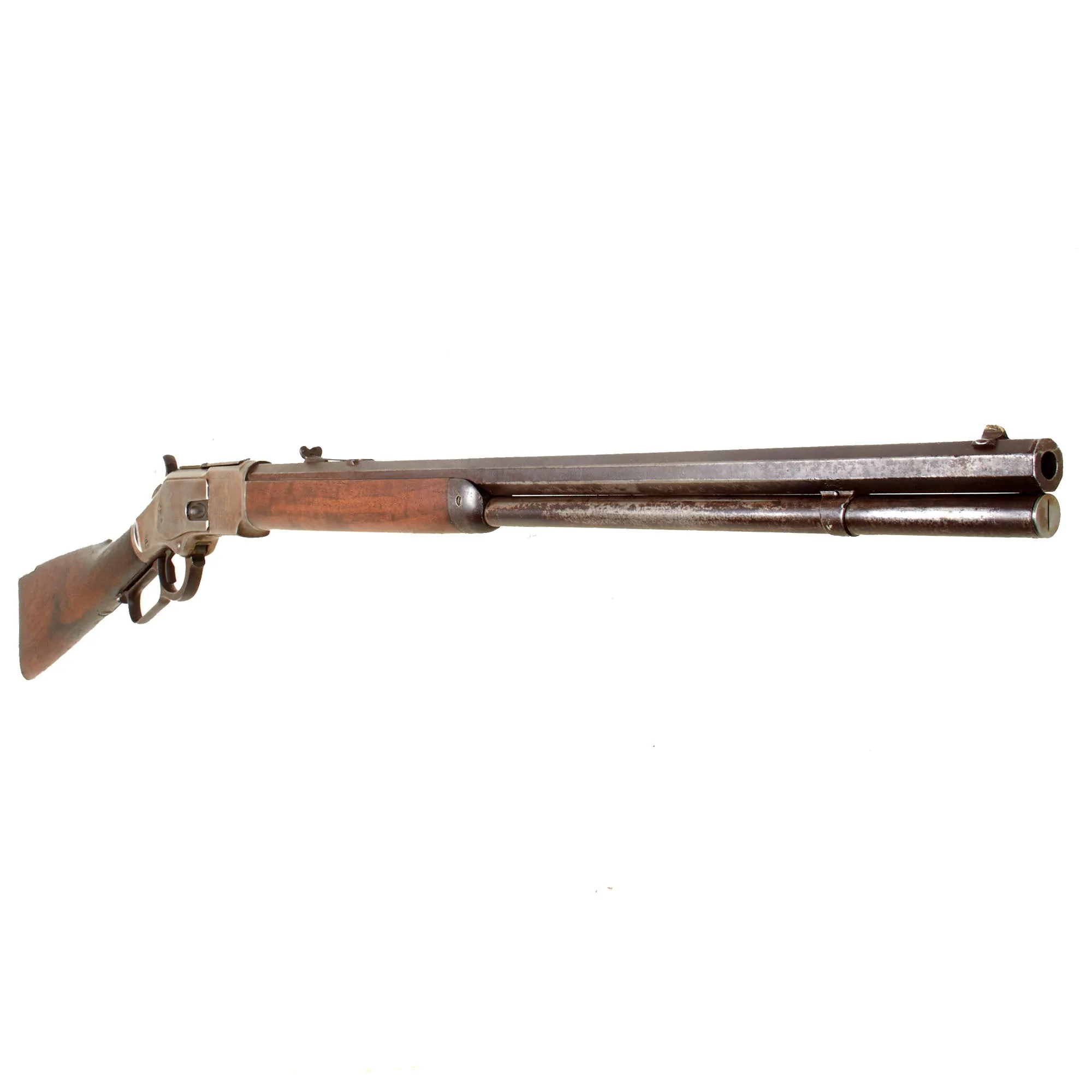 Original U.S. Winchester Model 1873 .38-40 Repeating Rifle Made in 1890 with 24" Octagonal Barrel - Serial 363123B - Image 4