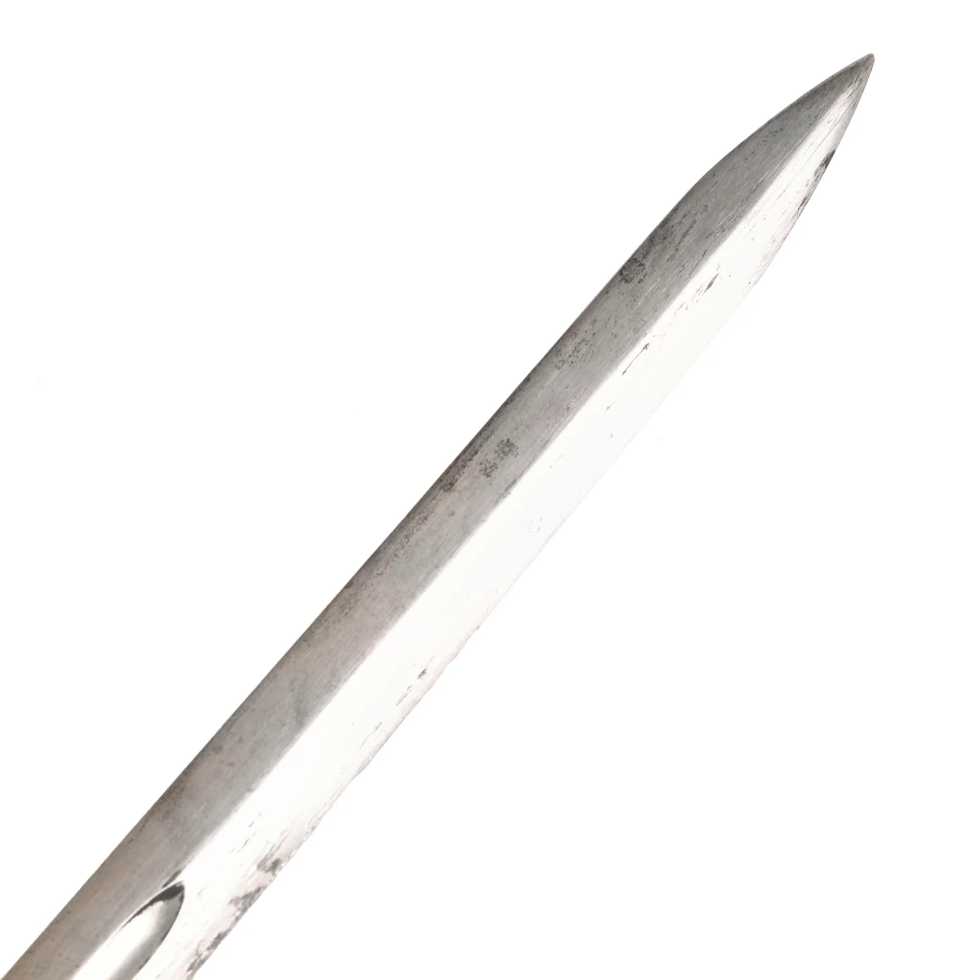 Original U.S. WWI Cut-Down Model 1913 Cavalry Saber Patton Sword by Springfield Armory with Scabbard - Dated 1914 - Image 4