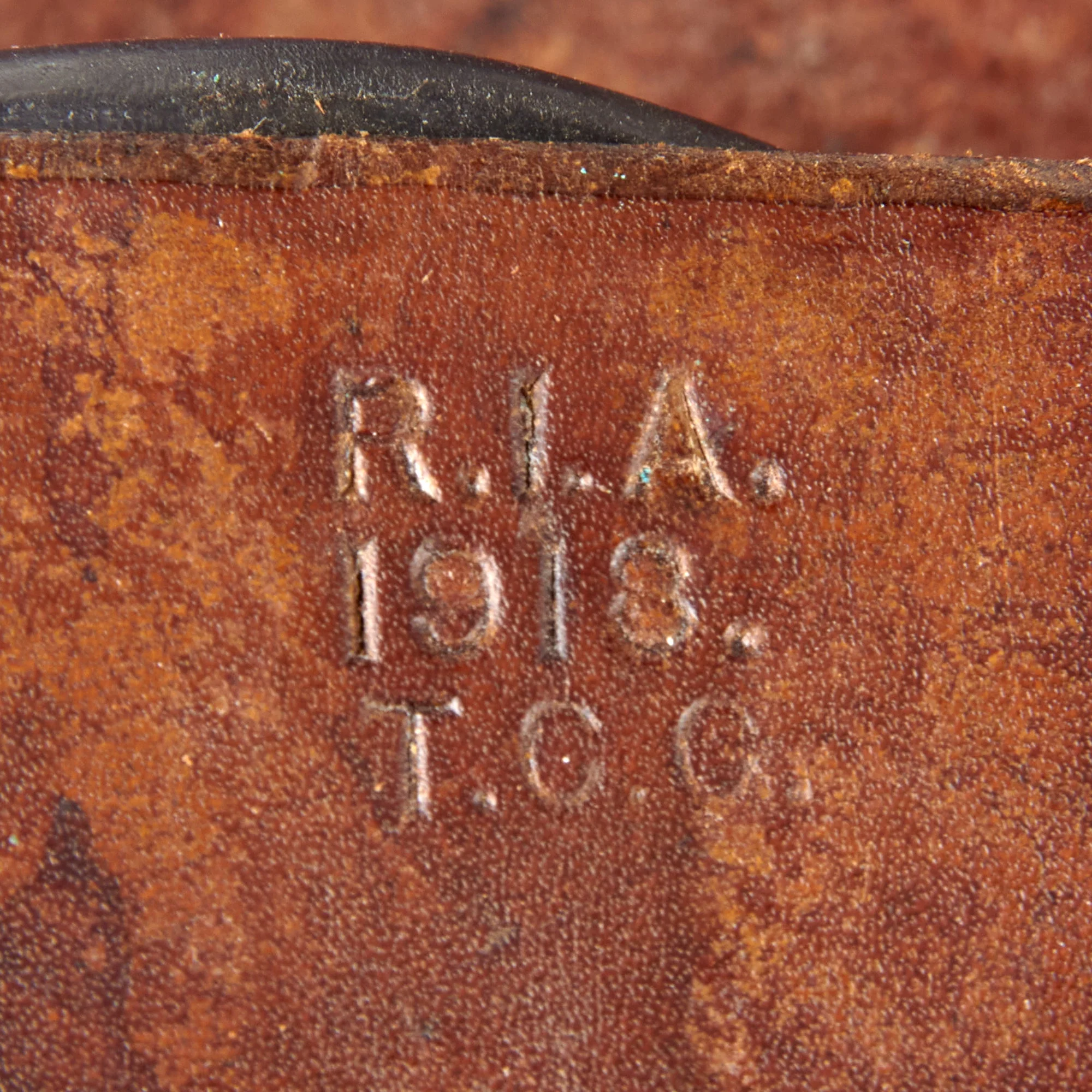 Original U.S. WWI M1903 Springfield Warner & Swasey M-1913 Sniper Scope with Mounting Bracket in Serial Numbered Leather Case - Extremely Rare - Image 8
