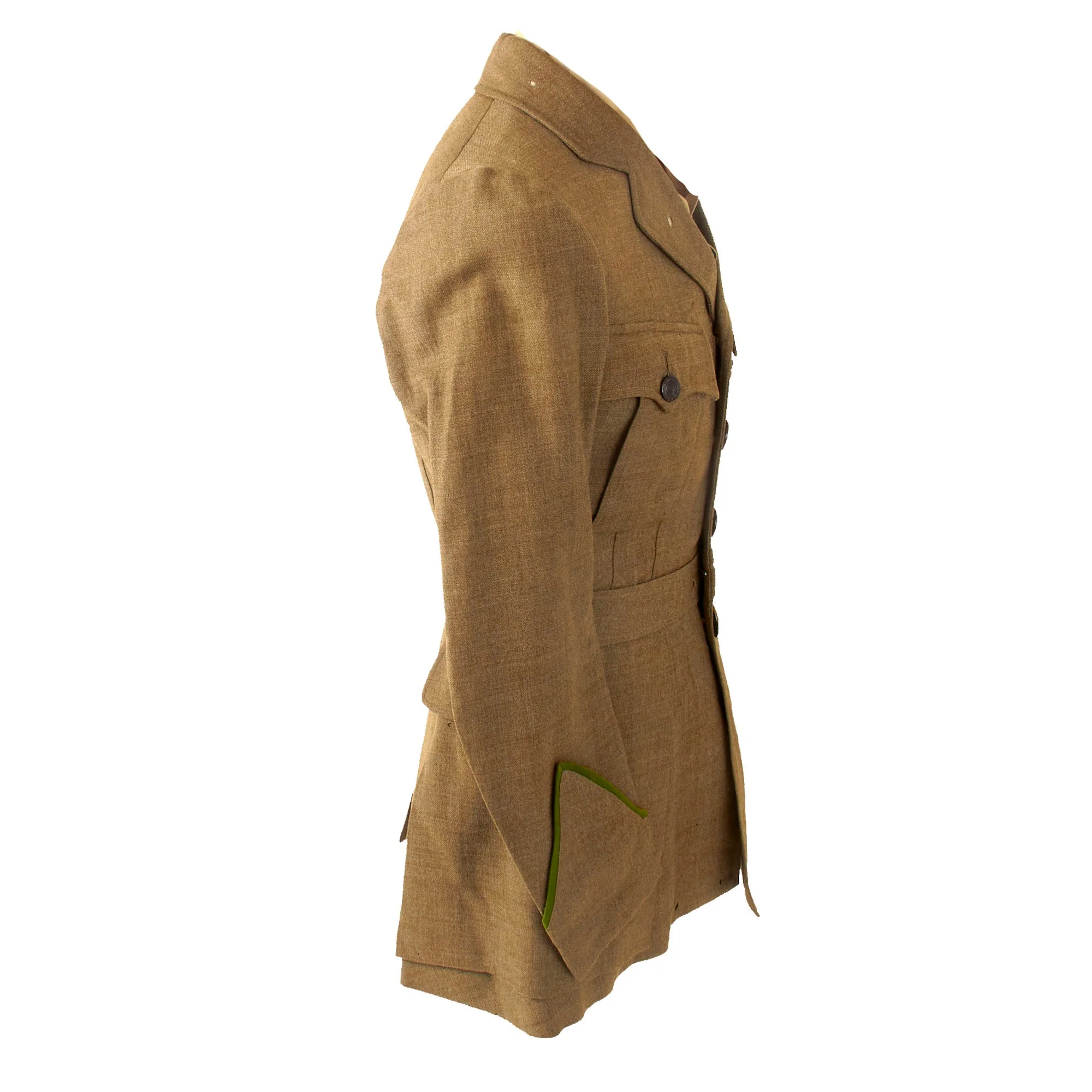 Original U.S. WWI National League for Women's Service Uniform & Boot Grouping with Workdress and Cap - Image 21