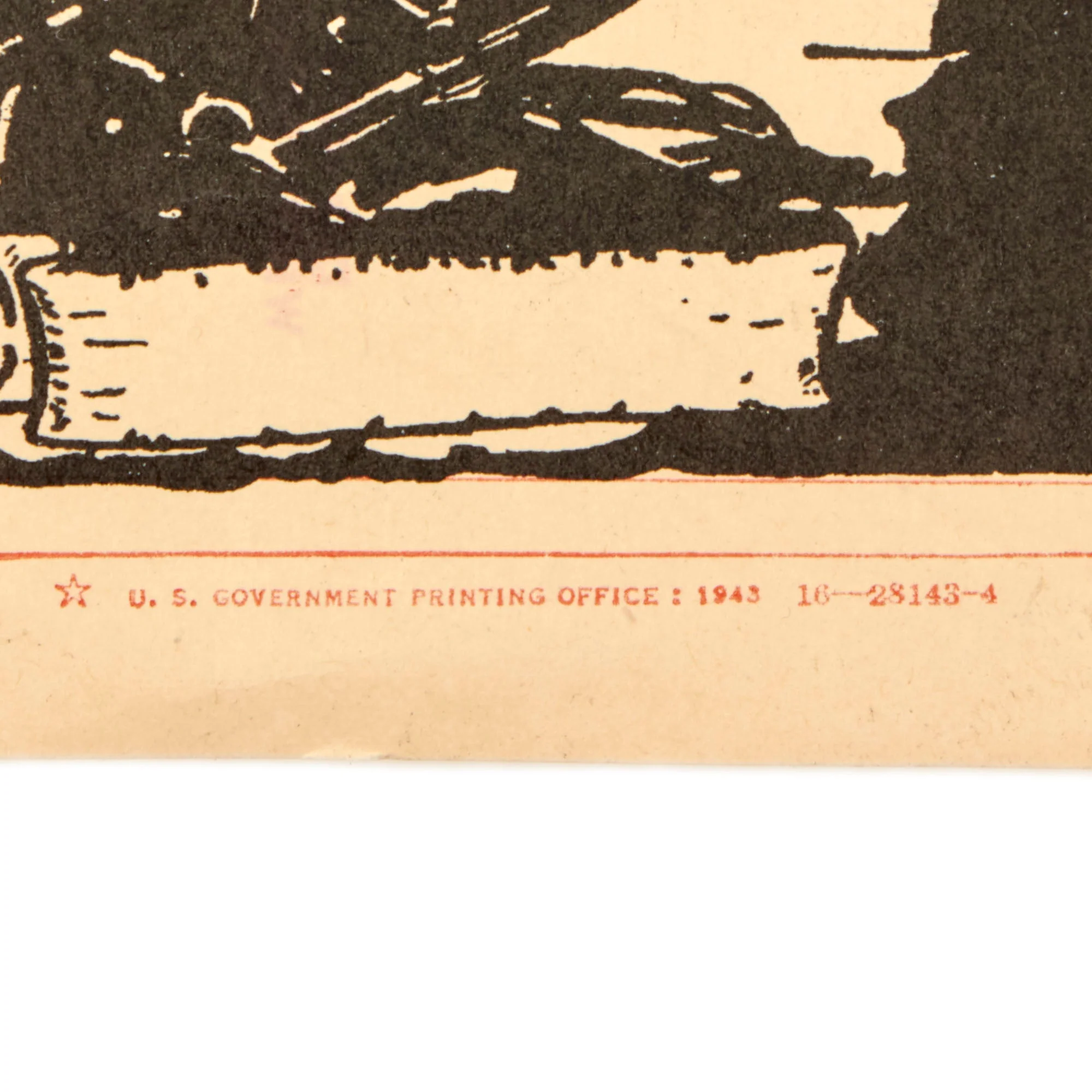 Original U.S. WWII 1st Special Service Force “Black Devils” Christmas V-Mail Letter Cover - FSSF - Image 3