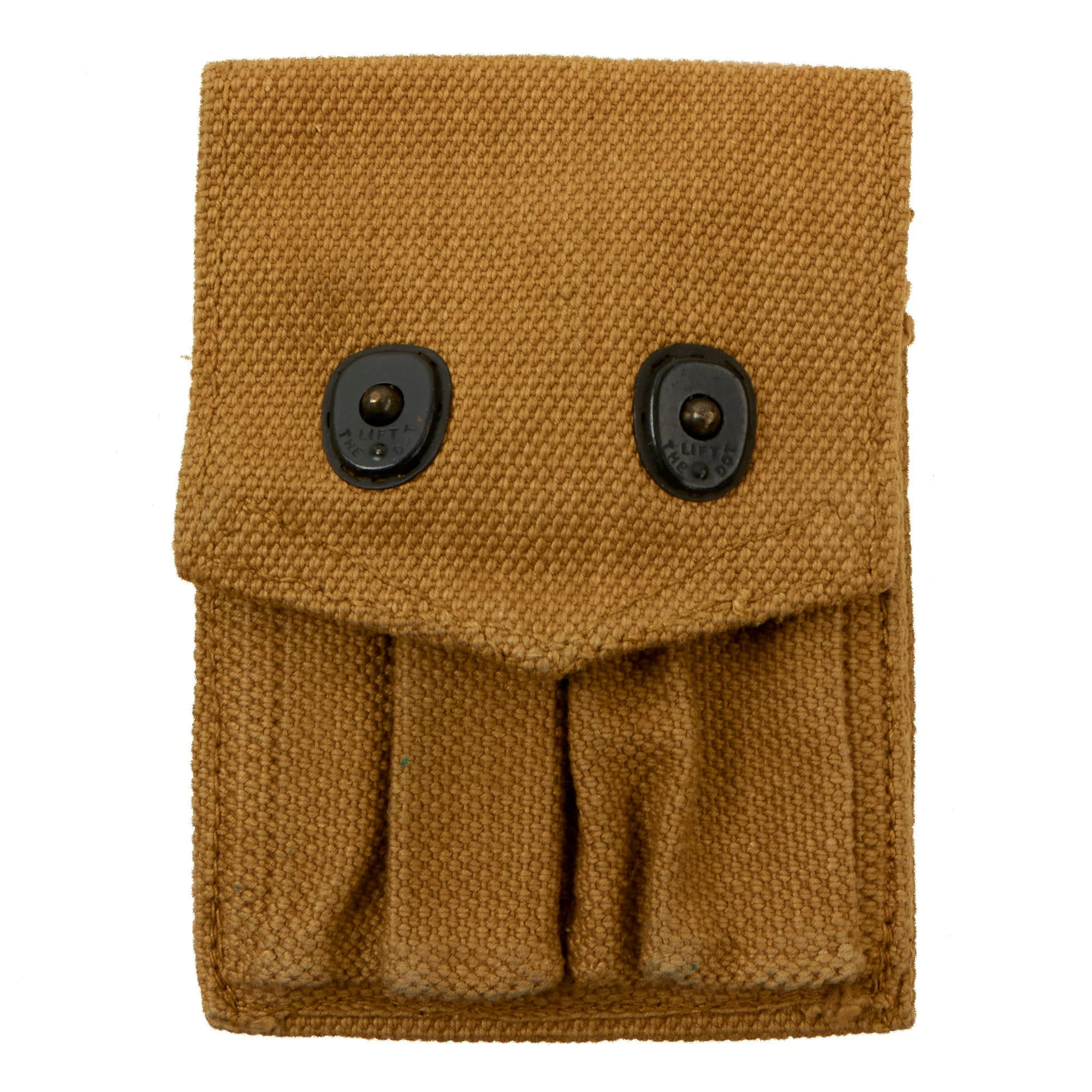 Original U.S. WWII British-Made M1911 Magazine Pouch by M.E. Co. - Dated 1944