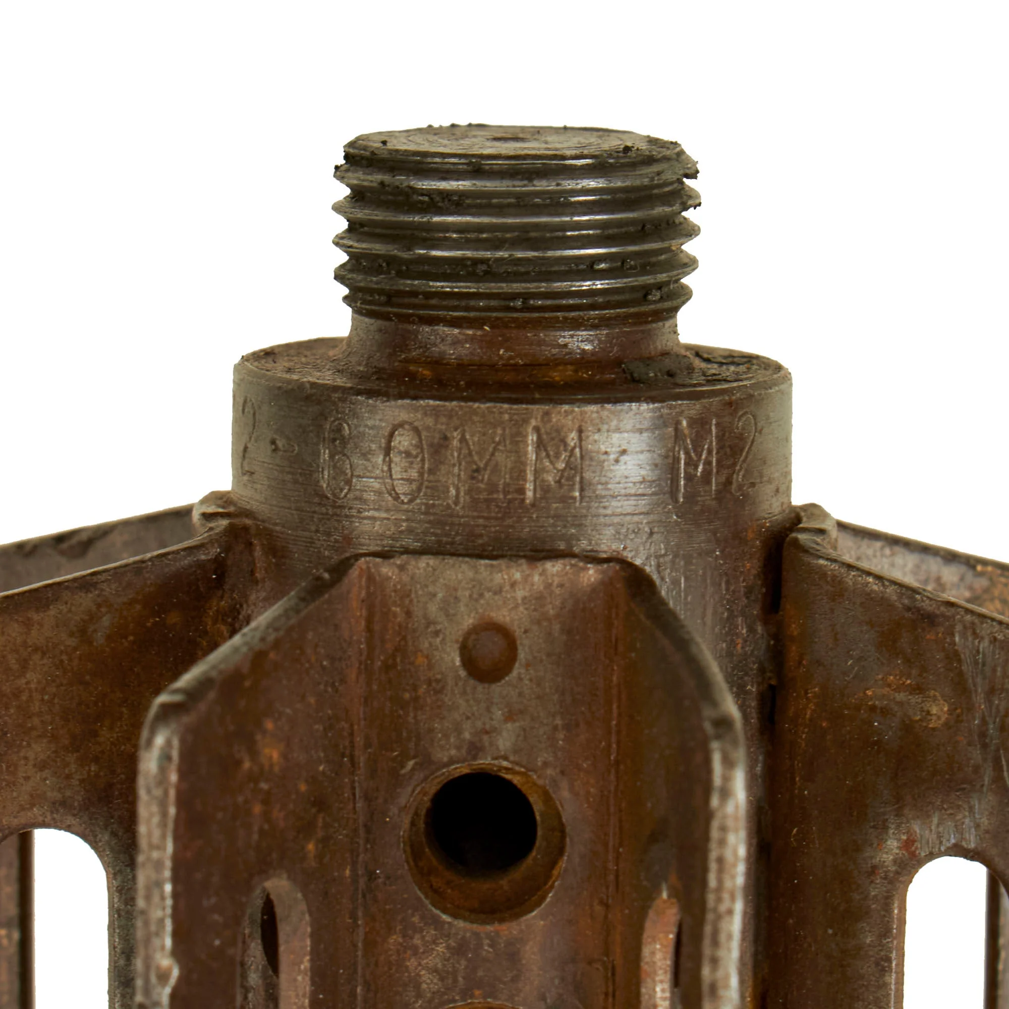 Original U.S. WWII Era M69 Dummy / Training Practice (TP) Round for the M2 & M19 60mm Mortar Systems - Inert - Image 4
