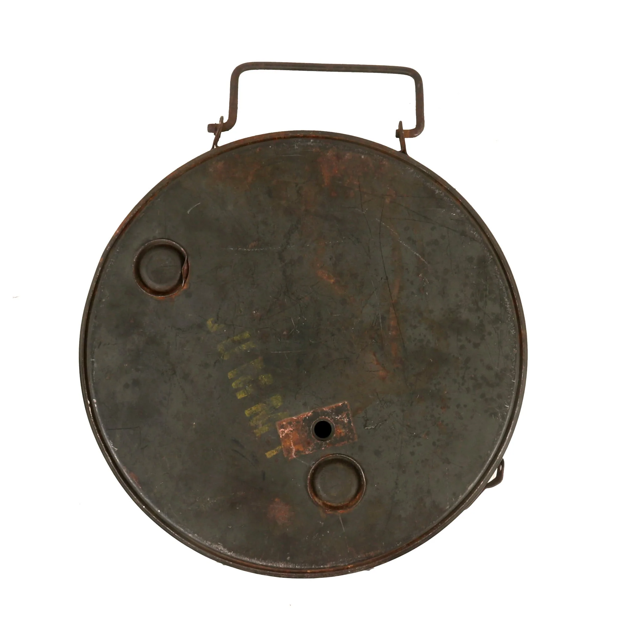 Original U.S. WWII German Anti-Tank Tellermine T.Mi.42 Training Mine - Inert - Image 10