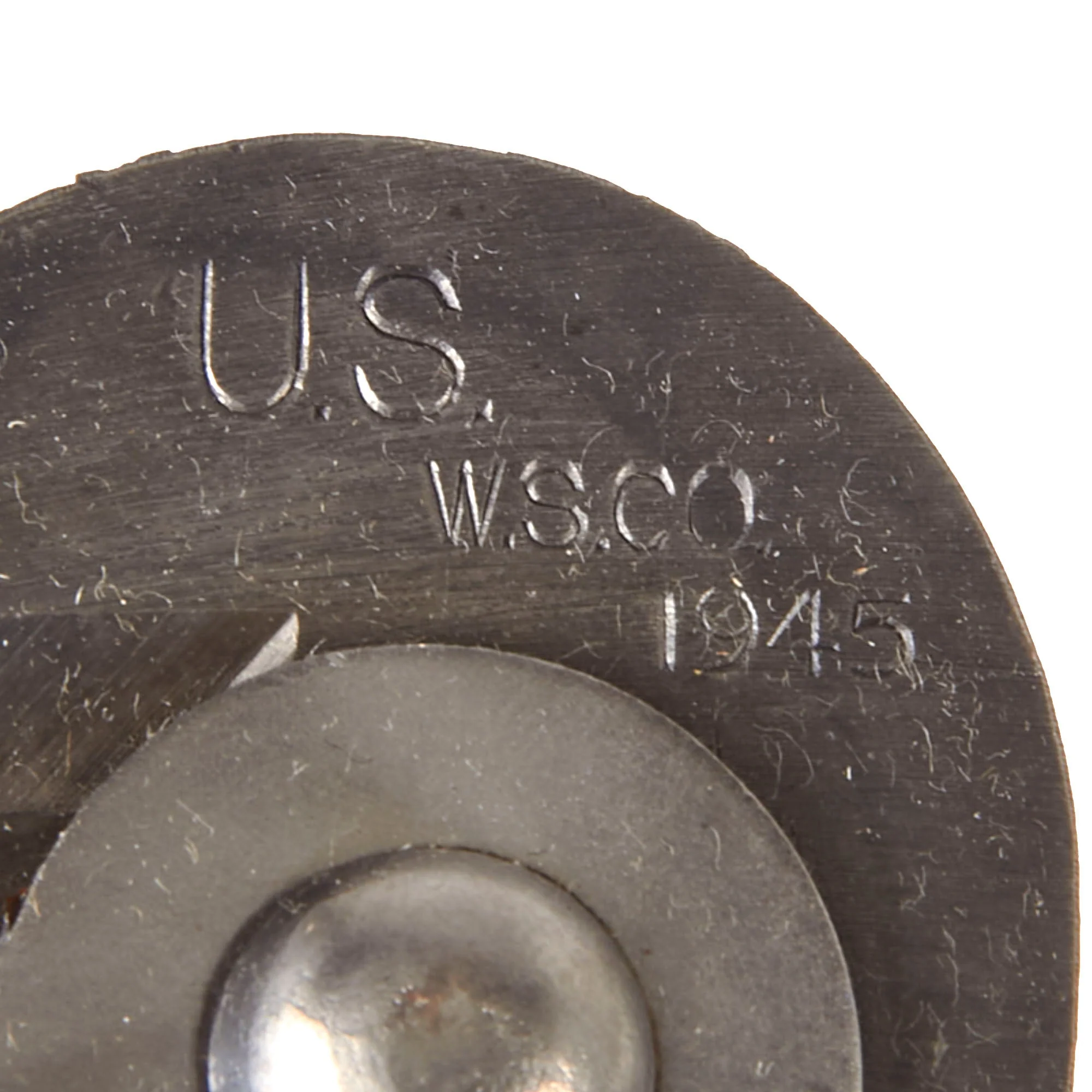 Original U.S. WWII M-1938 Wire Cutters With Canvas Carrier With Front Button Snap - Image 6