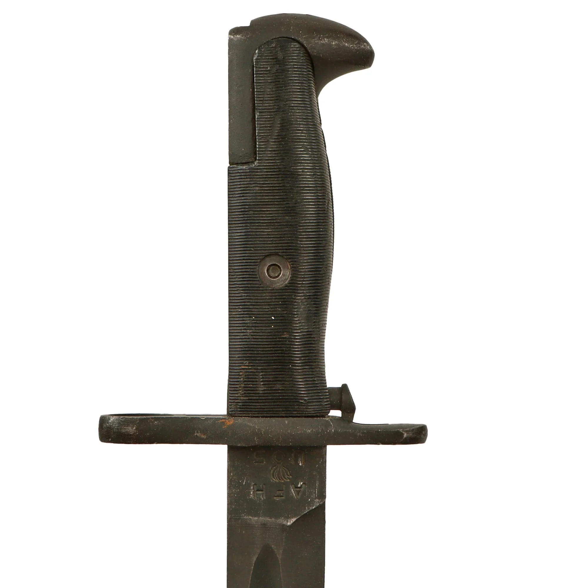 Original U.S. WWII M1 Garand 10 inch Bayonet by American Fork & Hoe with M7 Scabbard - Image 9