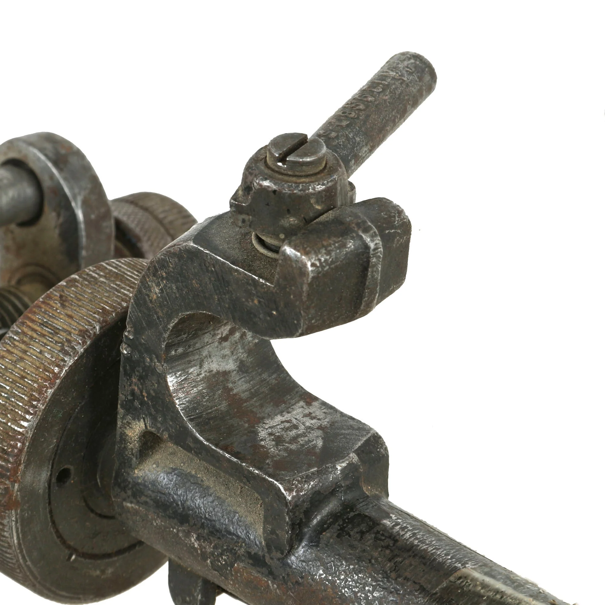 Original U.S. WWII or Korean War Traverse and Elevation Mechanism T&E for the U.S. M2 Browning .50 Cal M3 Tripod - Image 10