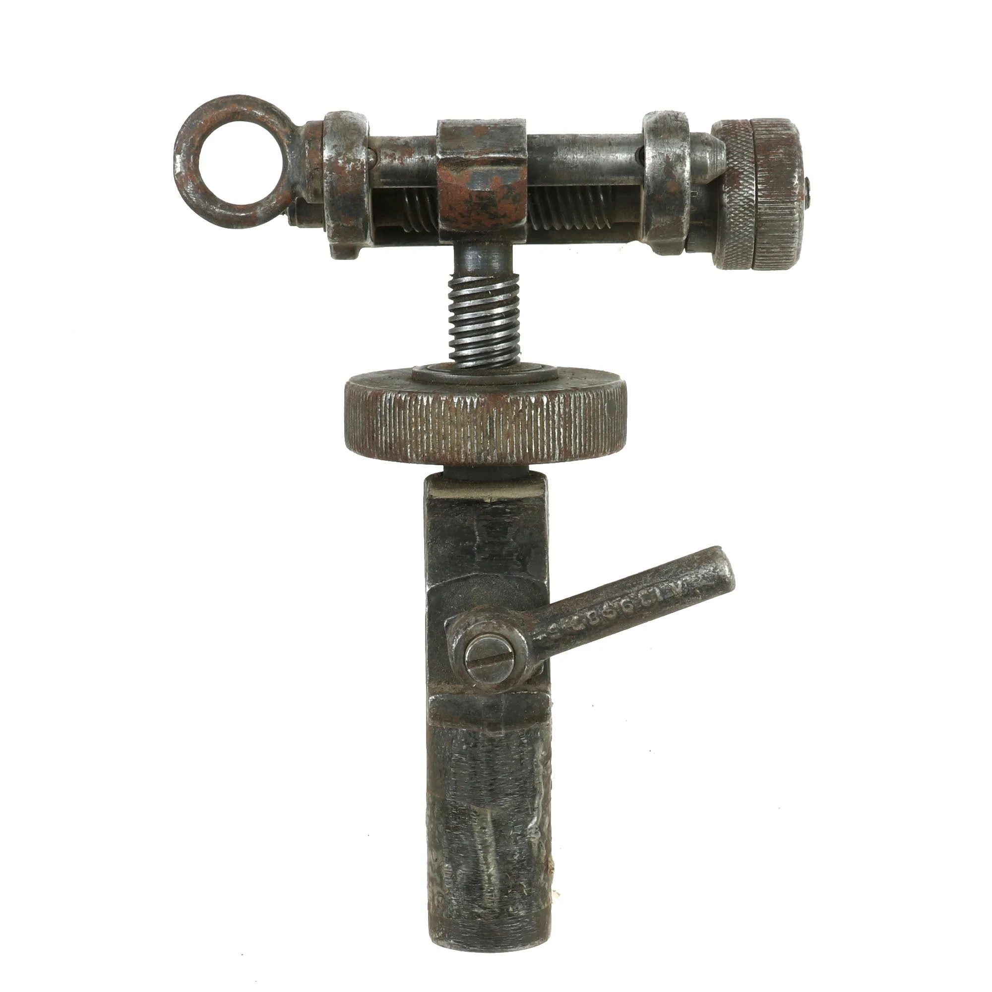 Original U.S. WWII or Korean War Traverse and Elevation Mechanism T&E for the U.S. M2 Browning .50 Cal M3 Tripod - Image 5