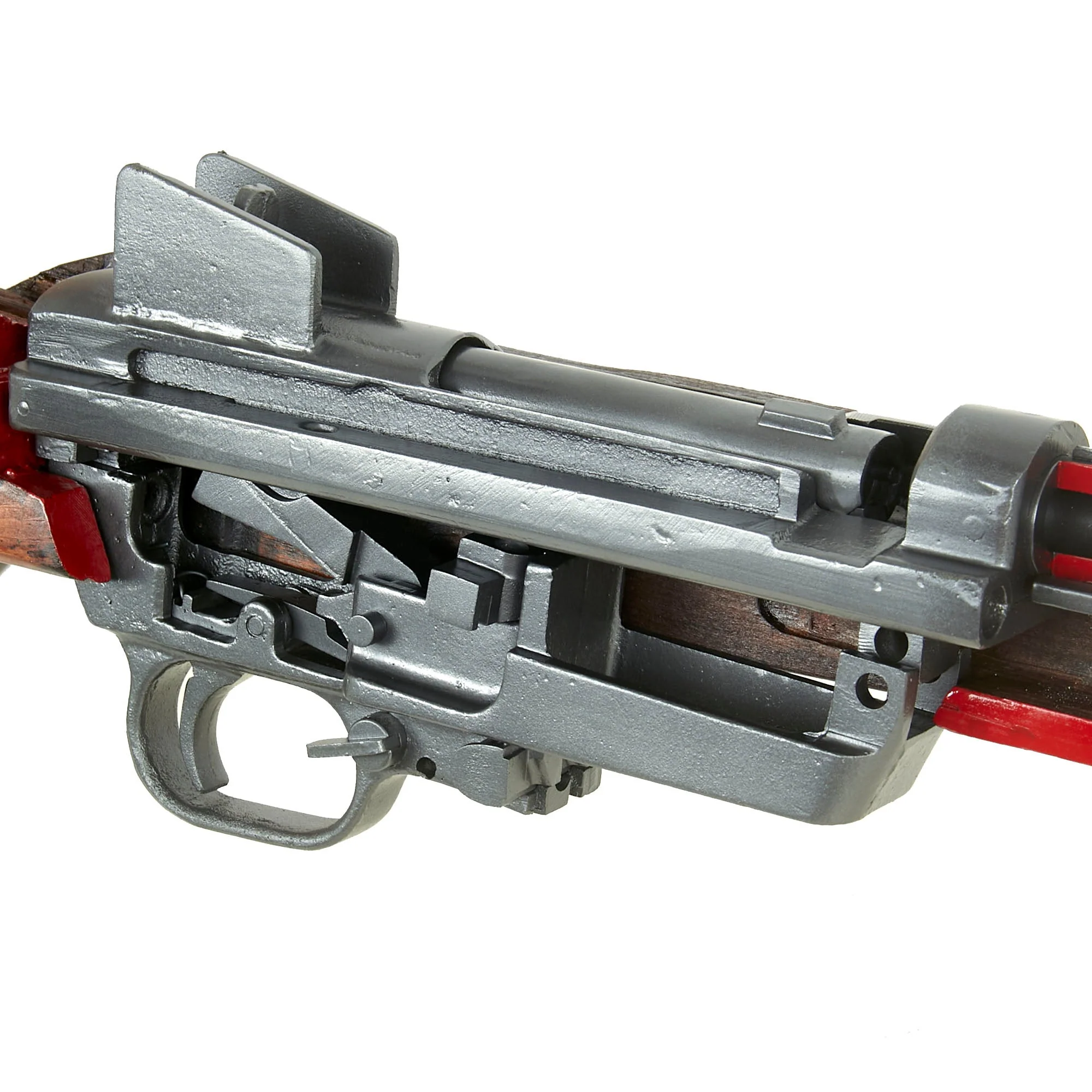 Original U.S. WWII Oversize M1 Carbine Cutaway Classroom Trainer Display Model - Refurbished - Image 8