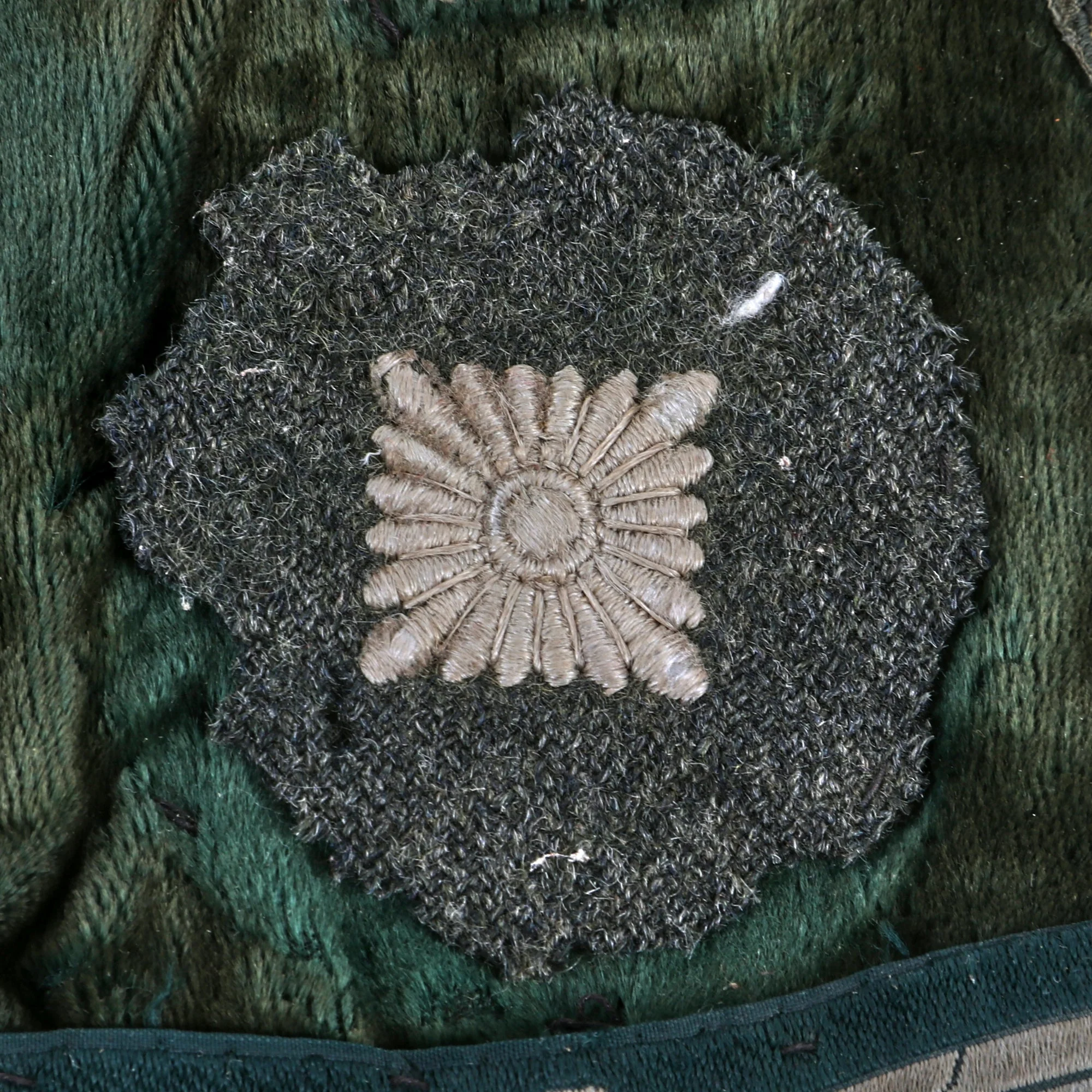 Original U.S. WWII USGI Bring Back Small Pillow with Attached German Cutoff Insignia - Image 5