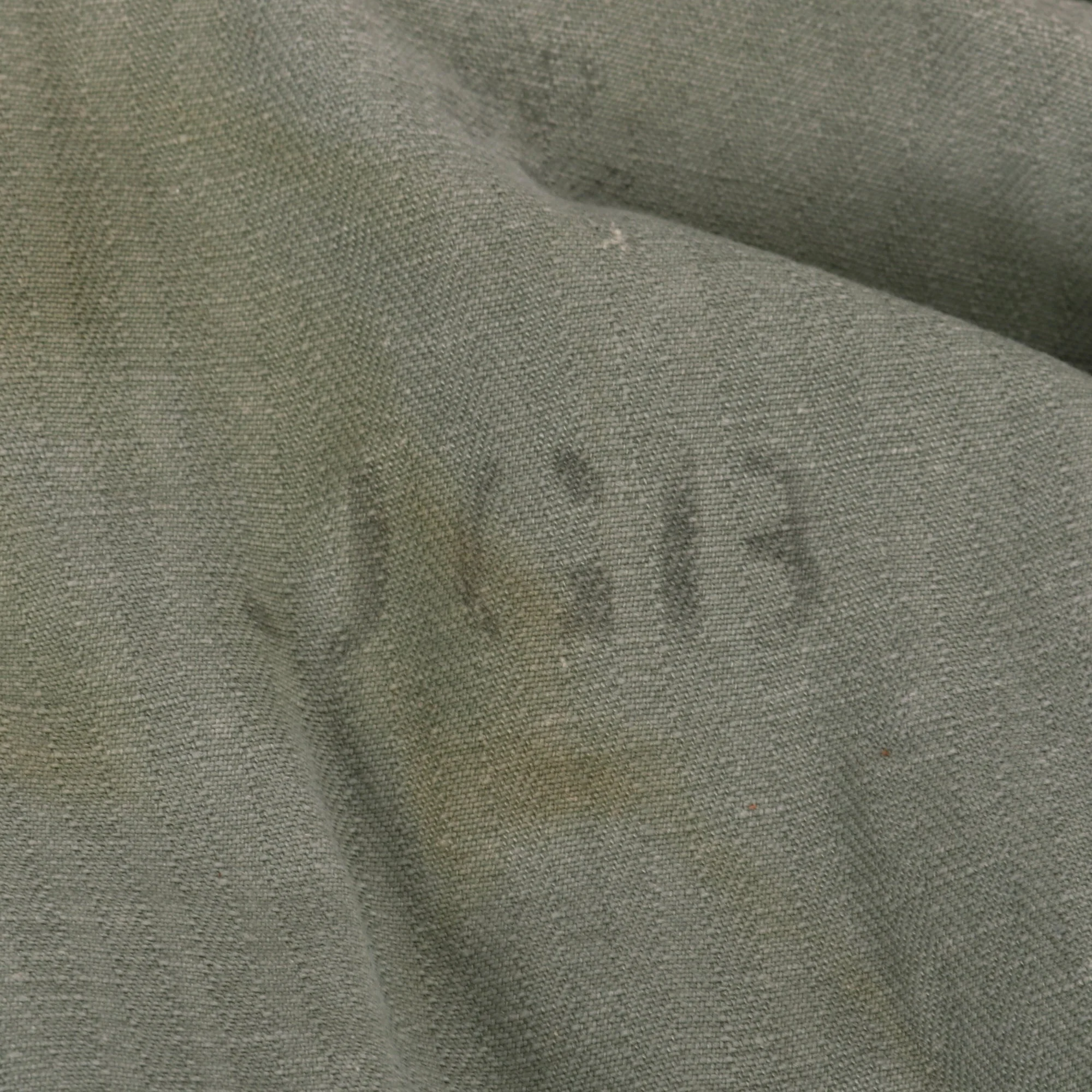 Original U.S. WWII USMC HBT Herringbone Twill P44 Combat Field Utility Jacket with Initials - Size 36 - Image 5