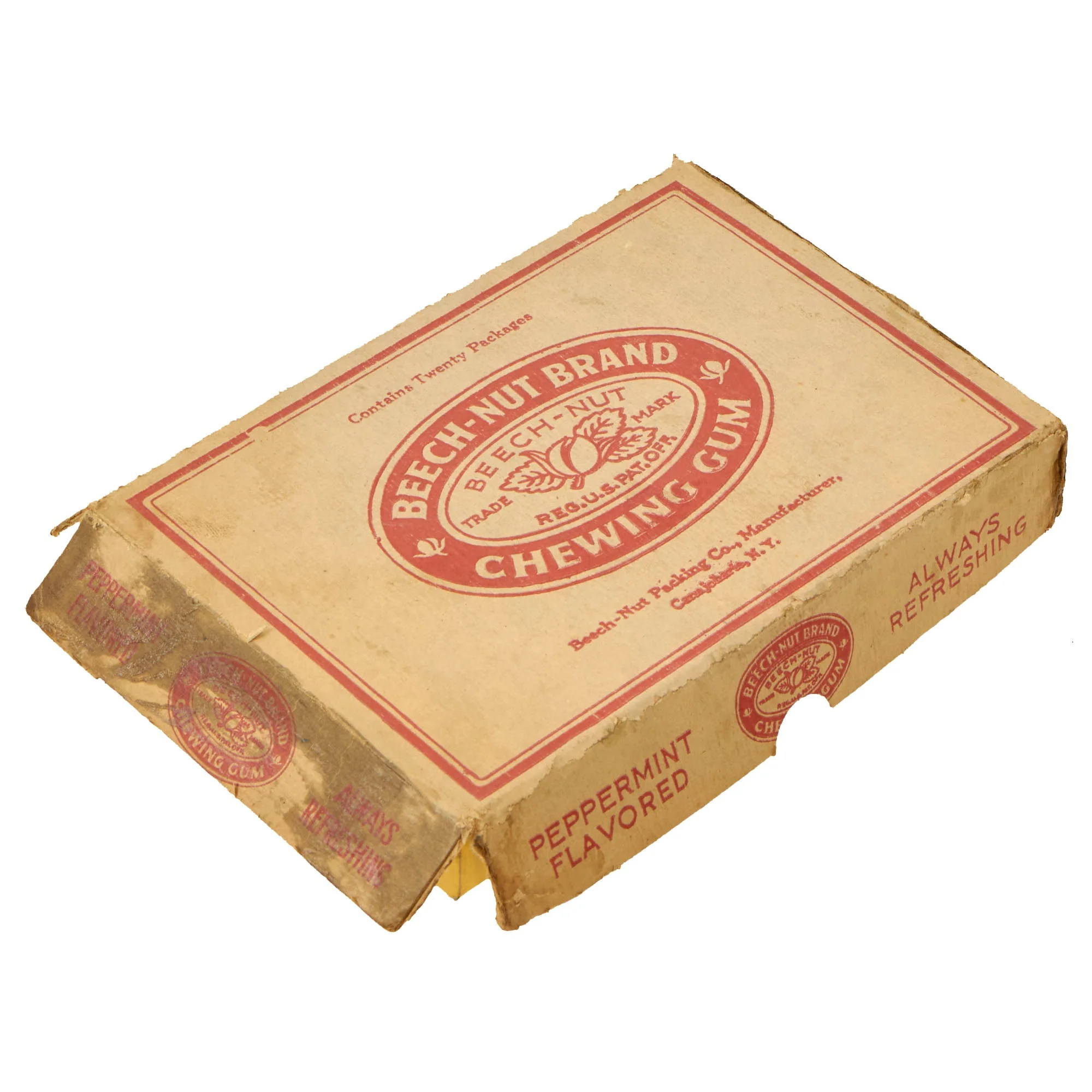 Original U.S. WWII Wrigley’s Gum Wrapper - Filled for Display - Image 8