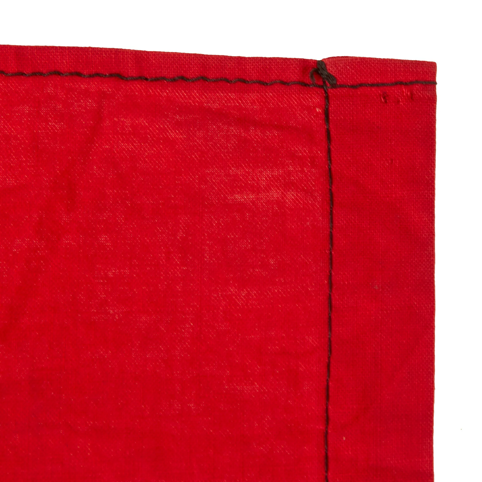 Original Vietnam War North Vietnamese Army Small Multi-Piece Viet Cong Flag - 11¾ x 14½” - Image 5