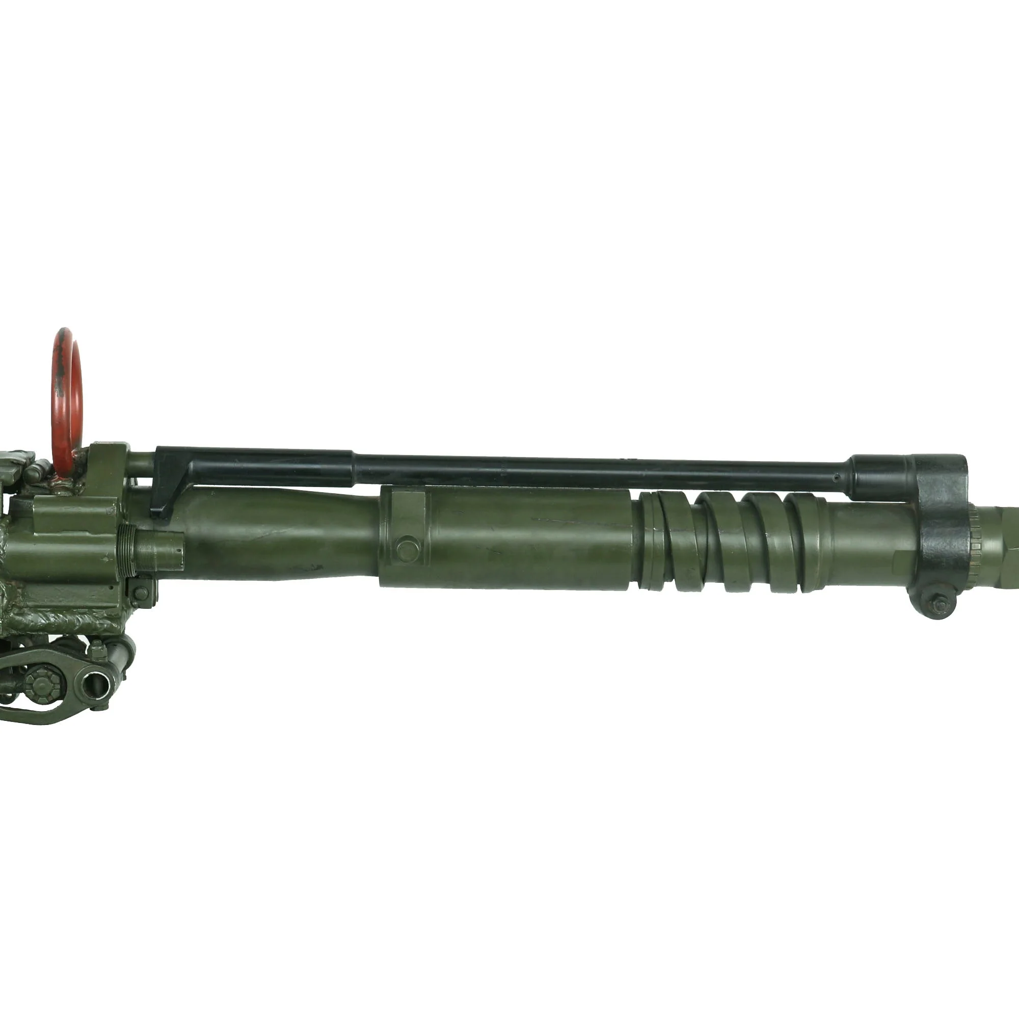 Original Vietnam War U.S. Navy Colt Mk12 Mod.0 20mm Prop Aircraft Display Autocannon Machine Gun with Feed Chutes - Image 14