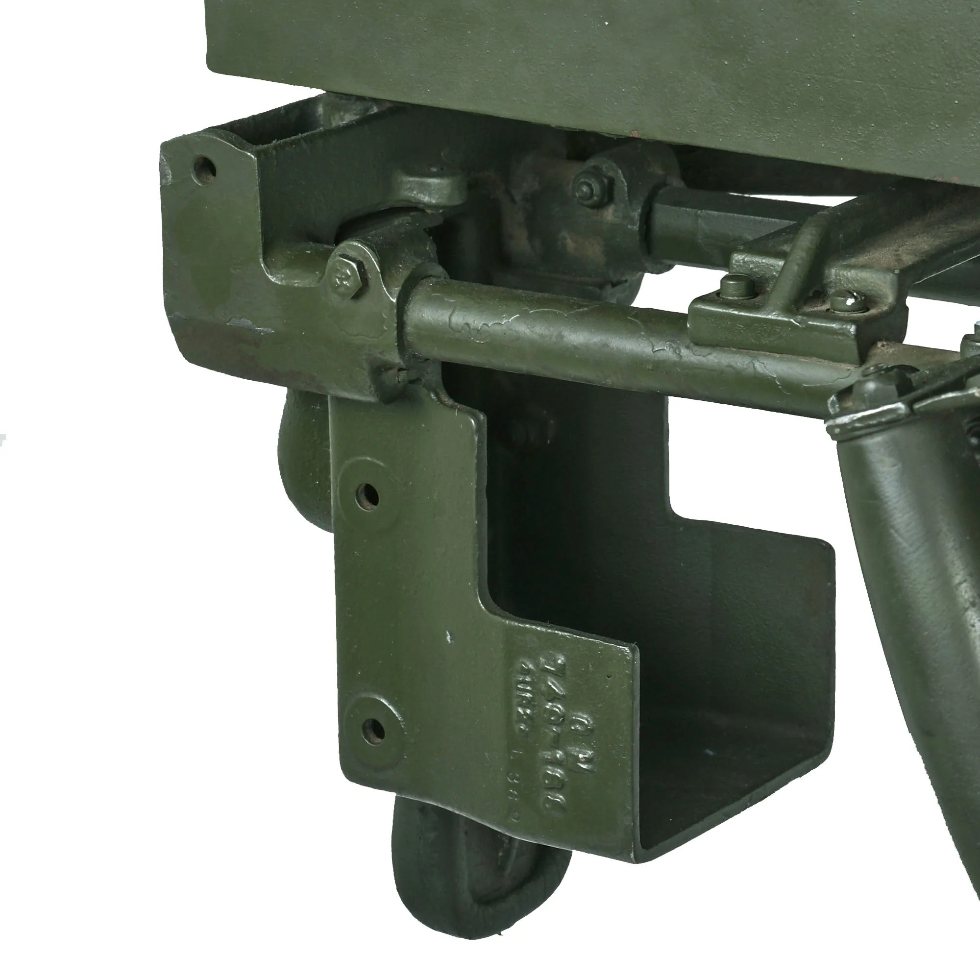 Original Vietnam War U.S. Navy Colt Mk12 Mod.0 20mm Prop Aircraft Display Autocannon Machine Gun with Feed Chutes - Image 16