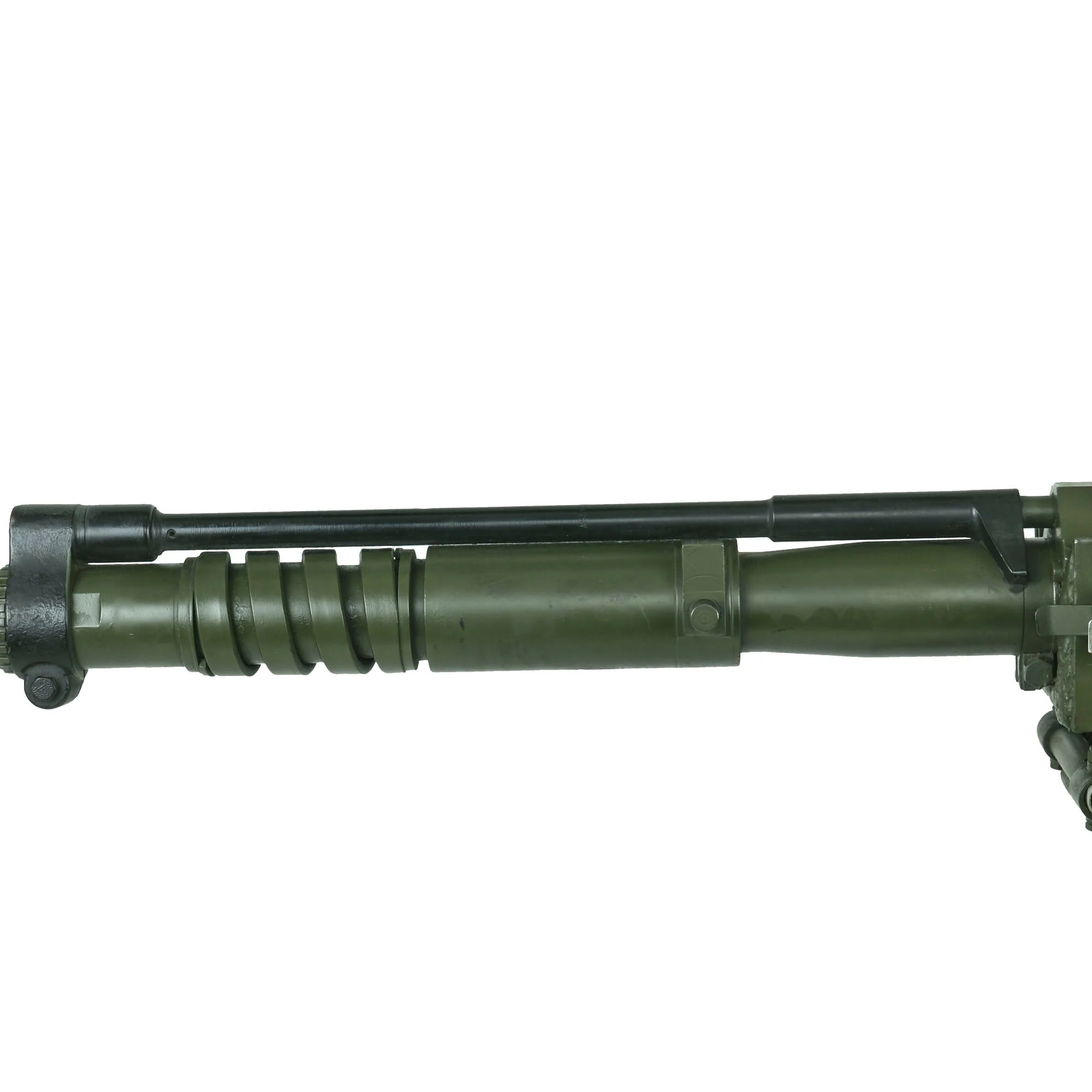 Original Vietnam War U.S. Navy Colt Mk12 Mod.0 20mm Prop Aircraft Display Autocannon Machine Gun with Feed Chutes - Image 21
