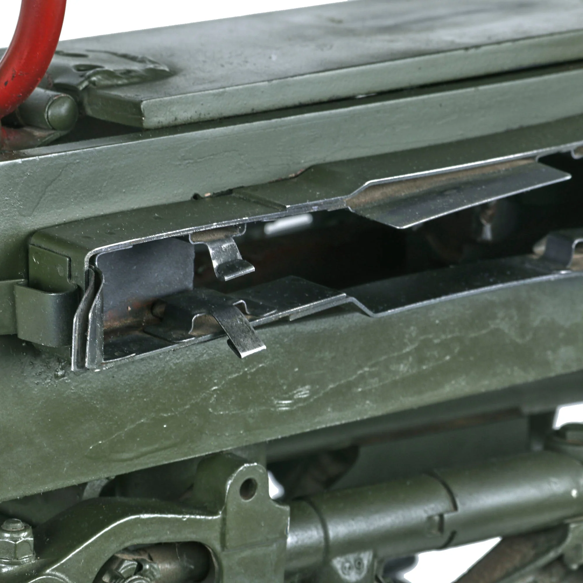 Original Vietnam War U.S. Navy Colt Mk12 Mod.0 20mm Prop Aircraft Display Autocannon Machine Gun with Feed Chutes - Image 23