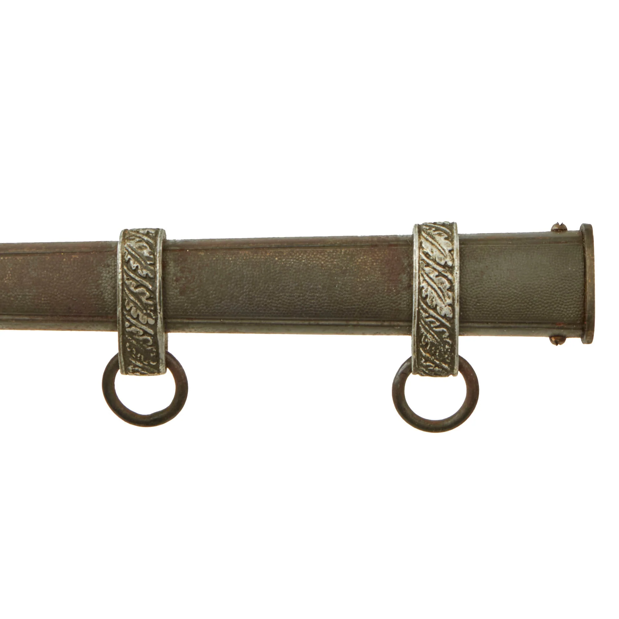 Original WWII German 2nd Model Luftwaffe Dagger by W.K.C. Waffenfabrik of Solingen with Scabbard - Image 11