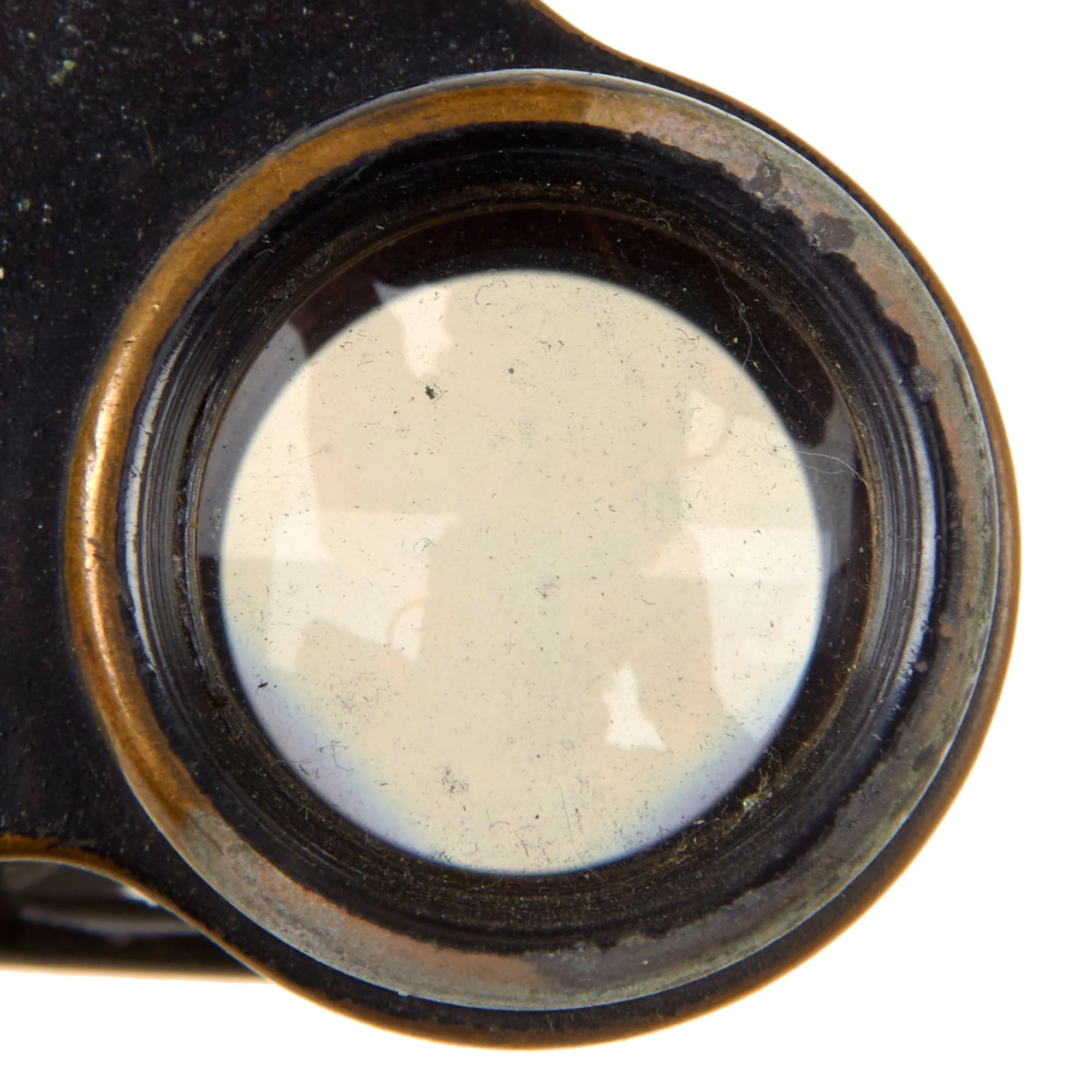 Original WWII Imperial Japanese 6 x 9.3 Binoculars with Tropical Case by Fuji - Image 13