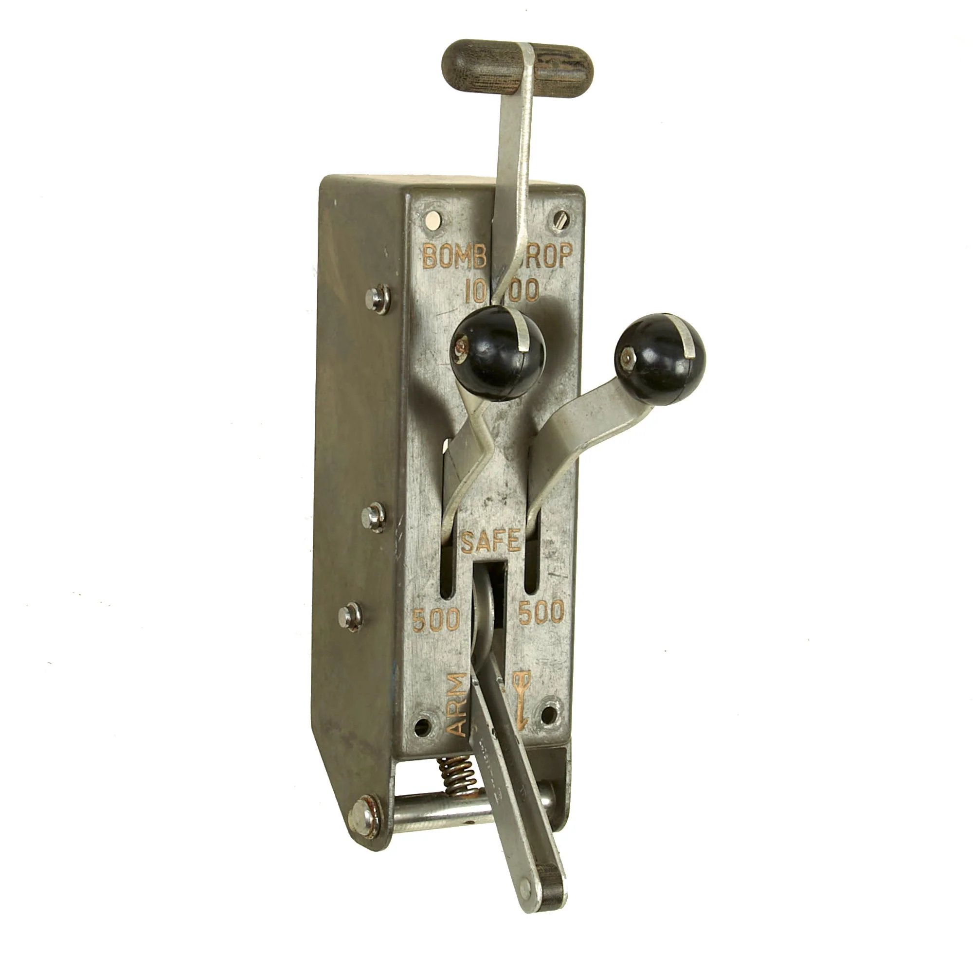 Original WWII U.S. Navy Mk29 Bomb Release Lever Assembly For Douglas TBD Devastator & Grumman TBF/TBM Avenger - Image 3