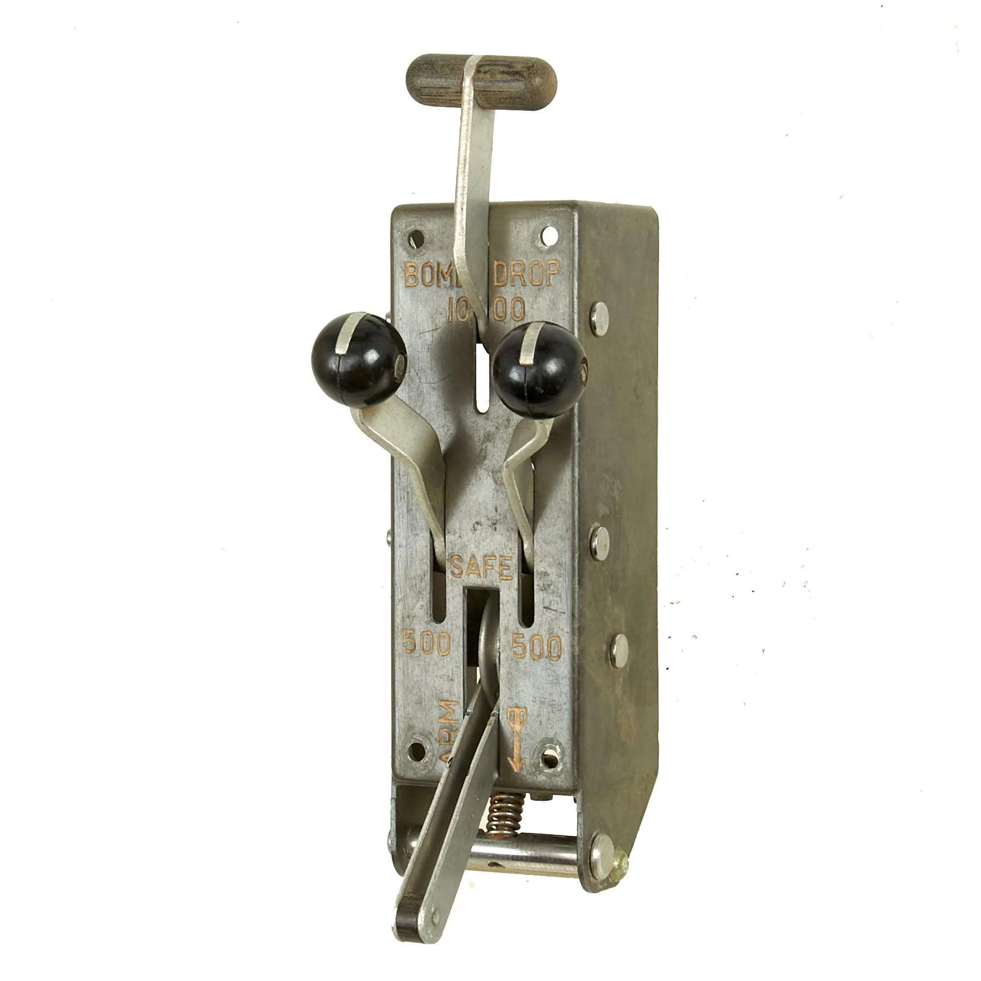 Original WWII U.S. Navy Mk29 Bomb Release Lever Assembly For Douglas TBD Devastator & Grumman TBF/TBM Avenger - Image 4