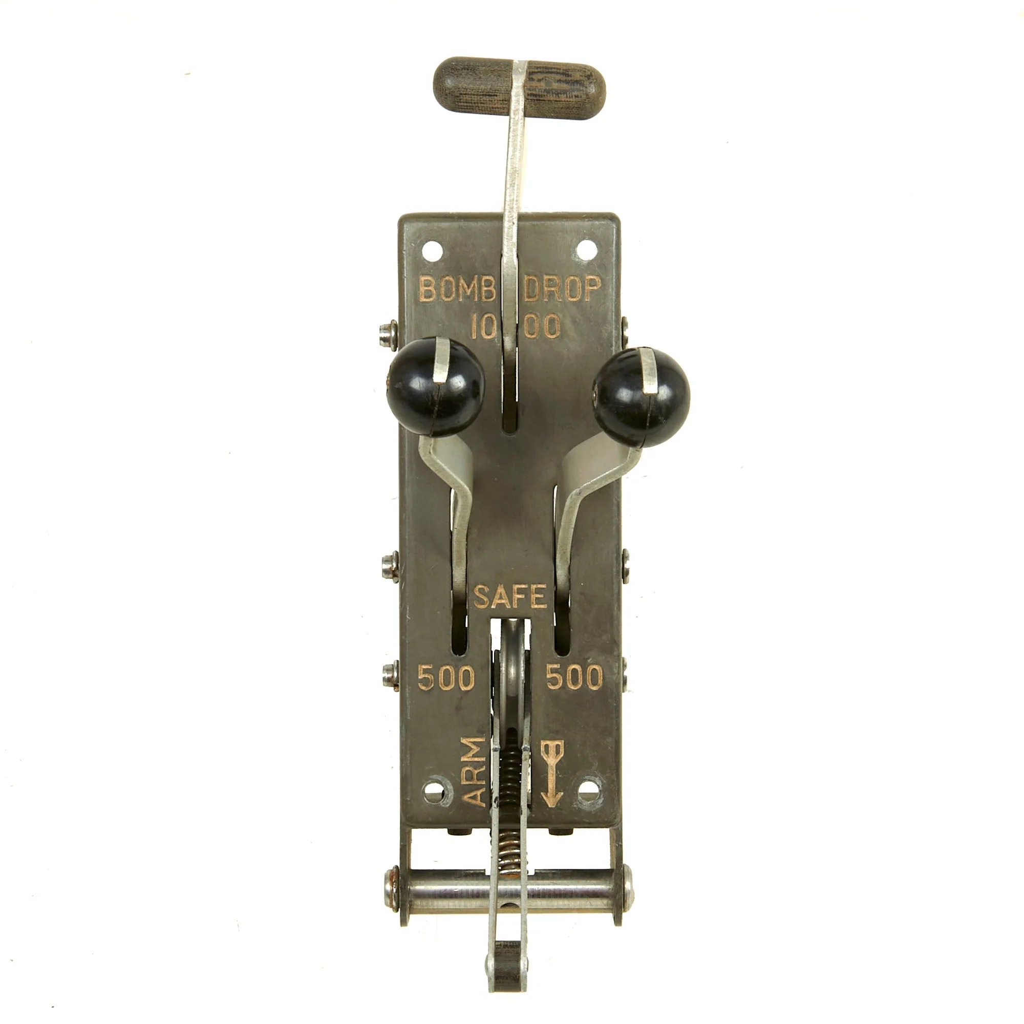Original WWII U.S. Navy Mk29 Bomb Release Lever Assembly For Douglas TBD Devastator & Grumman TBF/TBM Avenger - Image 5
