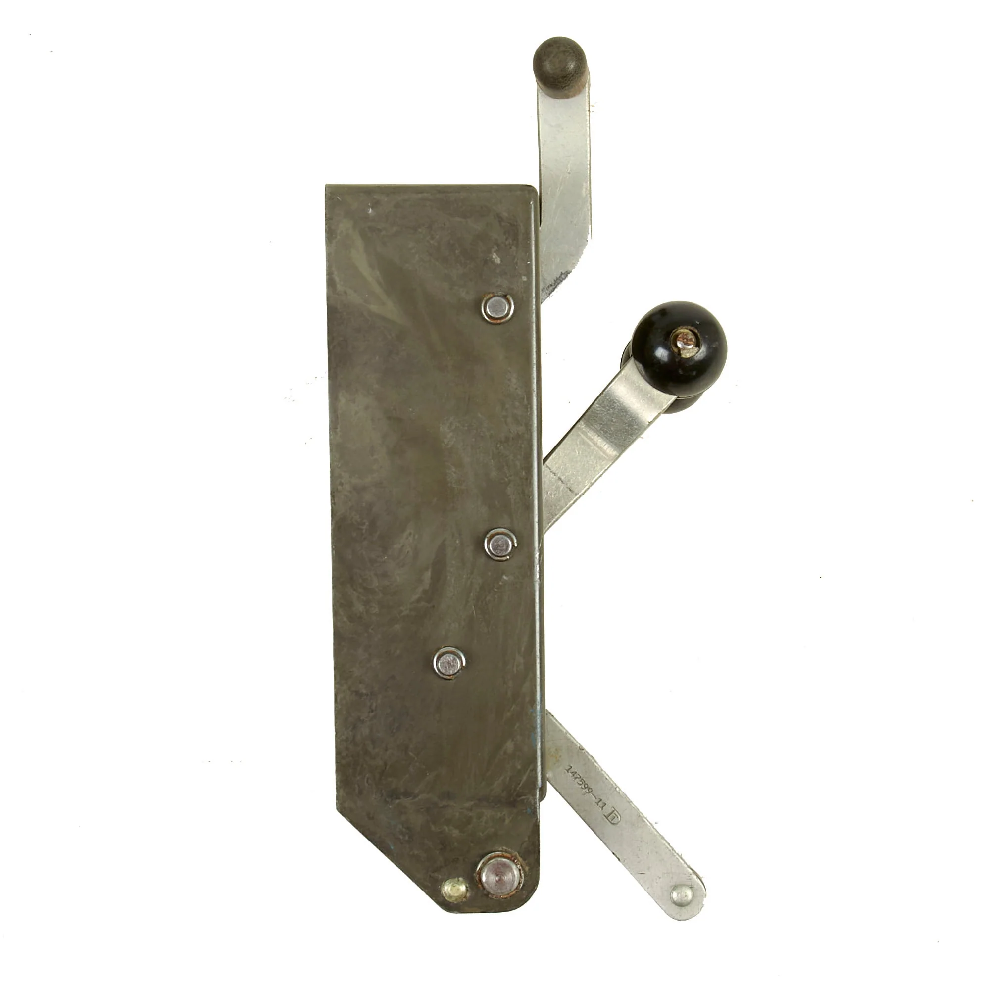 Original WWII U.S. Navy Mk29 Bomb Release Lever Assembly For Douglas TBD Devastator & Grumman TBF/TBM Avenger - Image 7